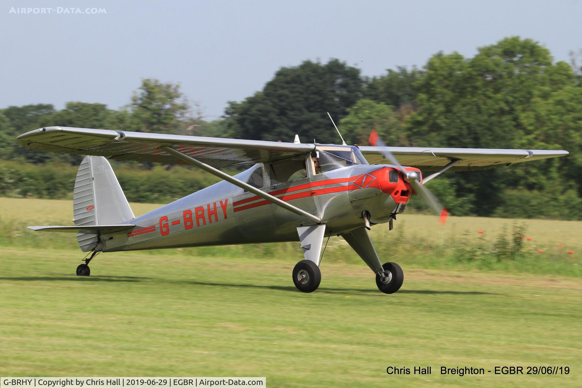 G-BRHY, 1947 Luscombe 8E Silvaire C/N 5138, Breighton