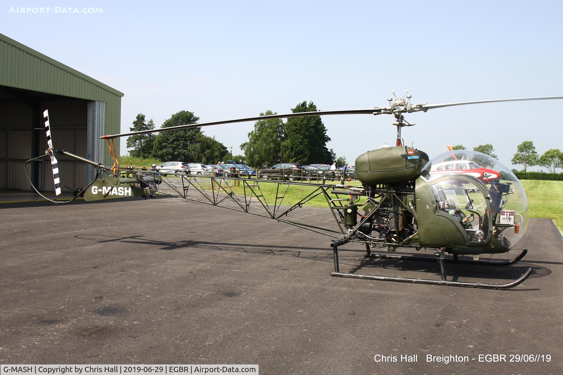 G-MASH, 1969 Westland AB-47G-4A C/N WA725, Breighton