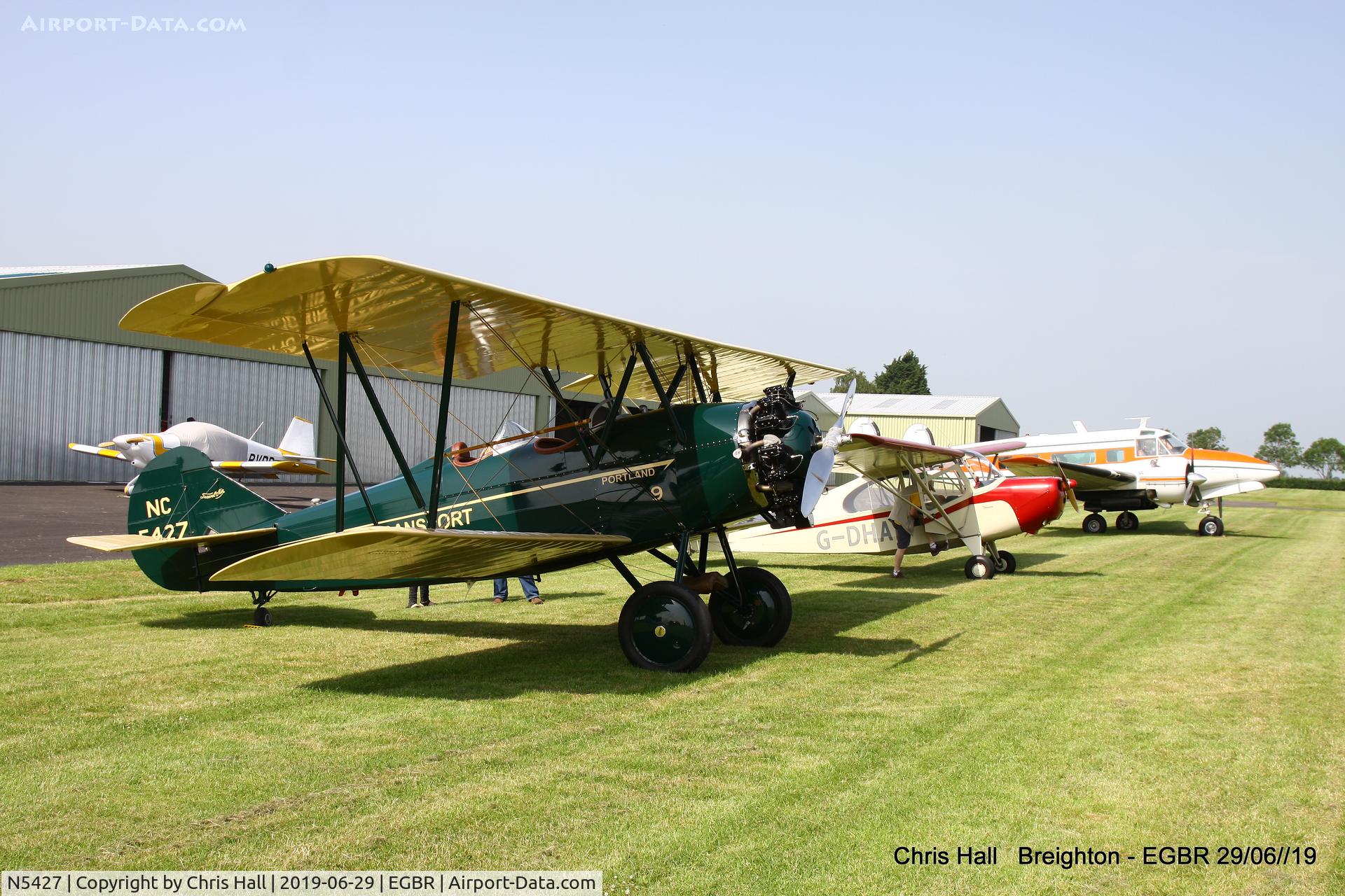 N5427, 1928 Travel Air 4000 C/N 516, Breighton