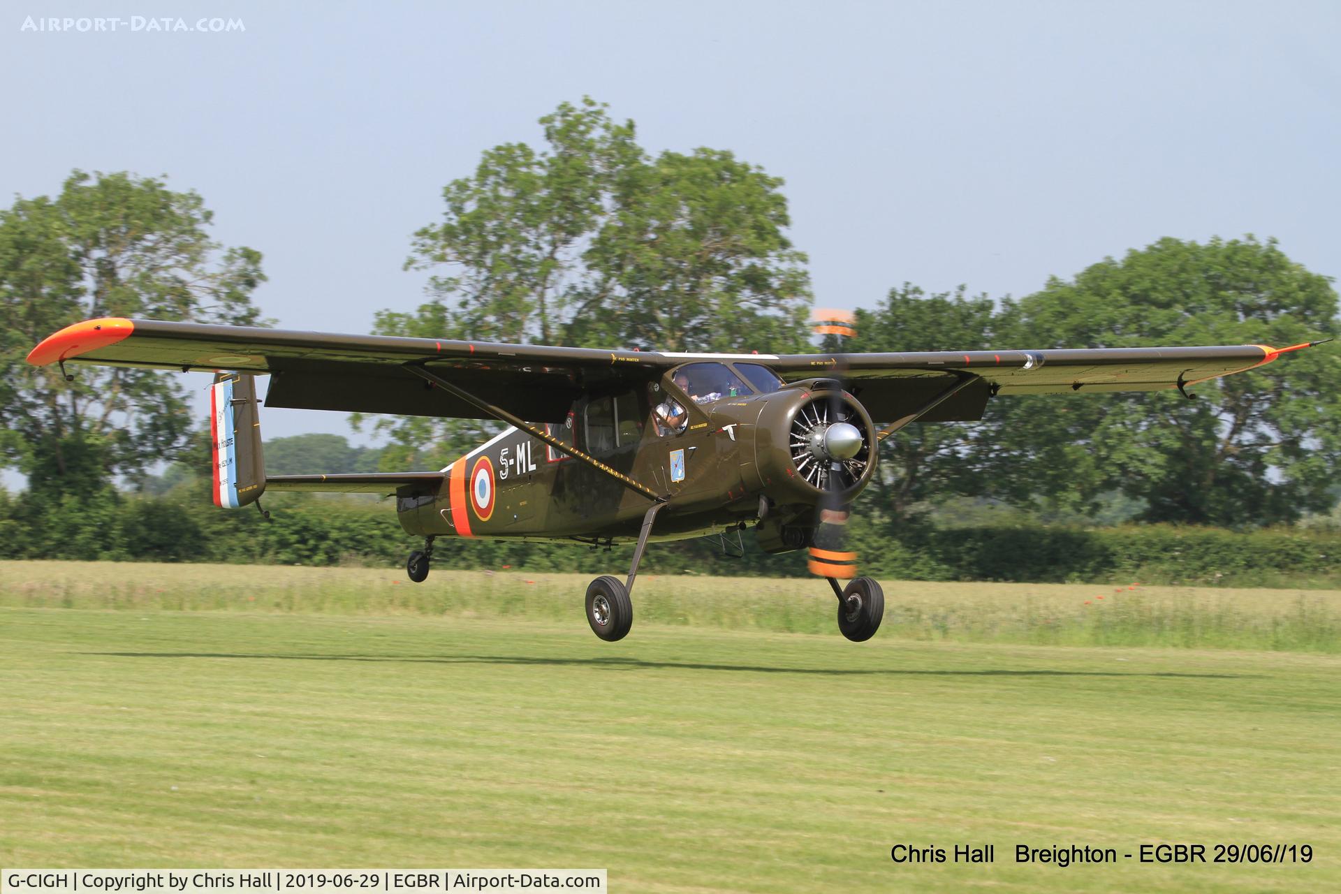G-CIGH, 1960 Max Holste MH.1521M Broussard C/N 255, Breighton