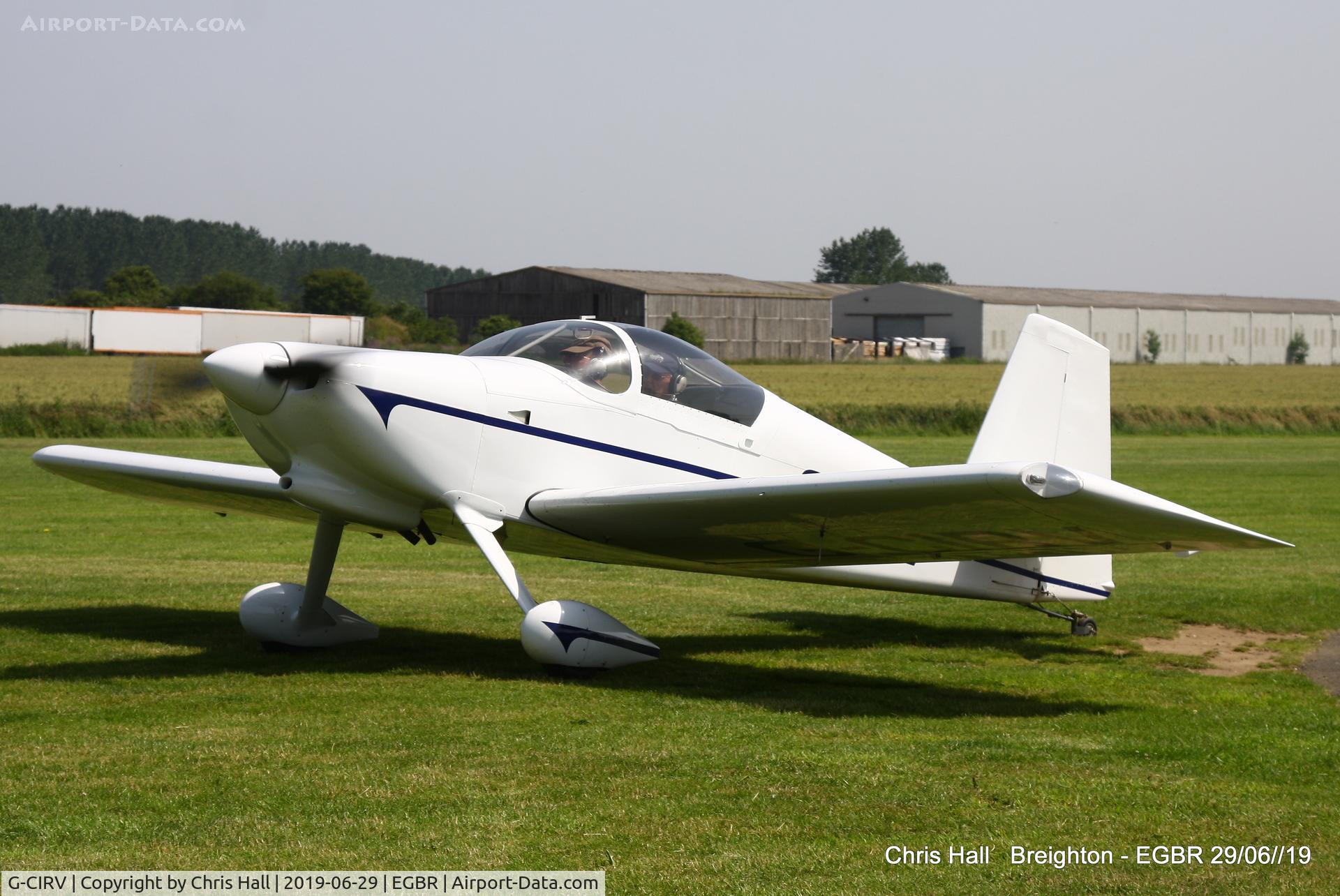 G-CIRV, 2015 Vans RV-7 C/N LAA 323-15281, Breighton