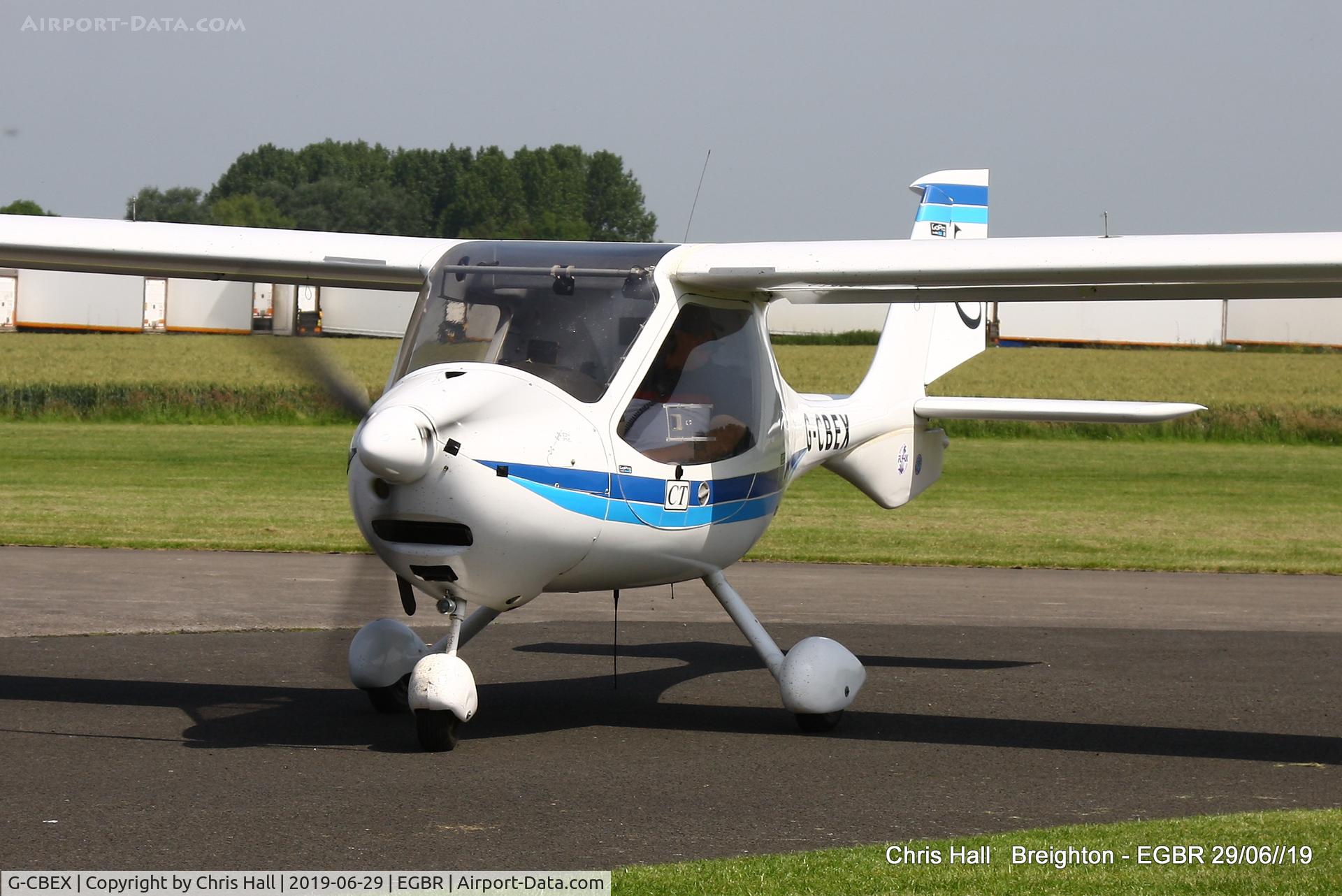 G-CBEX, 2001 Flight Design CT2K C/N 01.08.01.23, Breighton