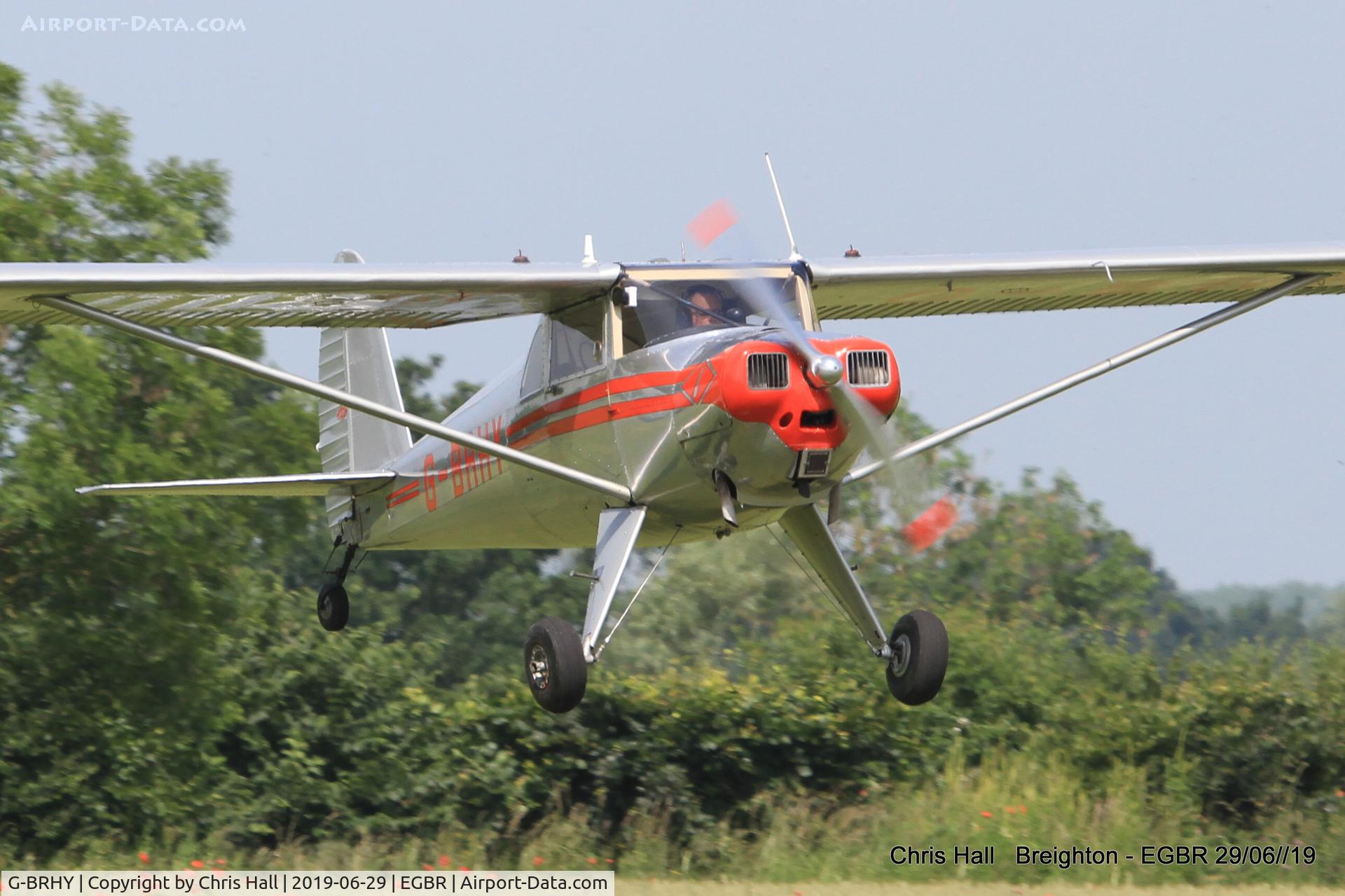 G-BRHY, 1947 Luscombe 8E Silvaire C/N 5138, Breighton