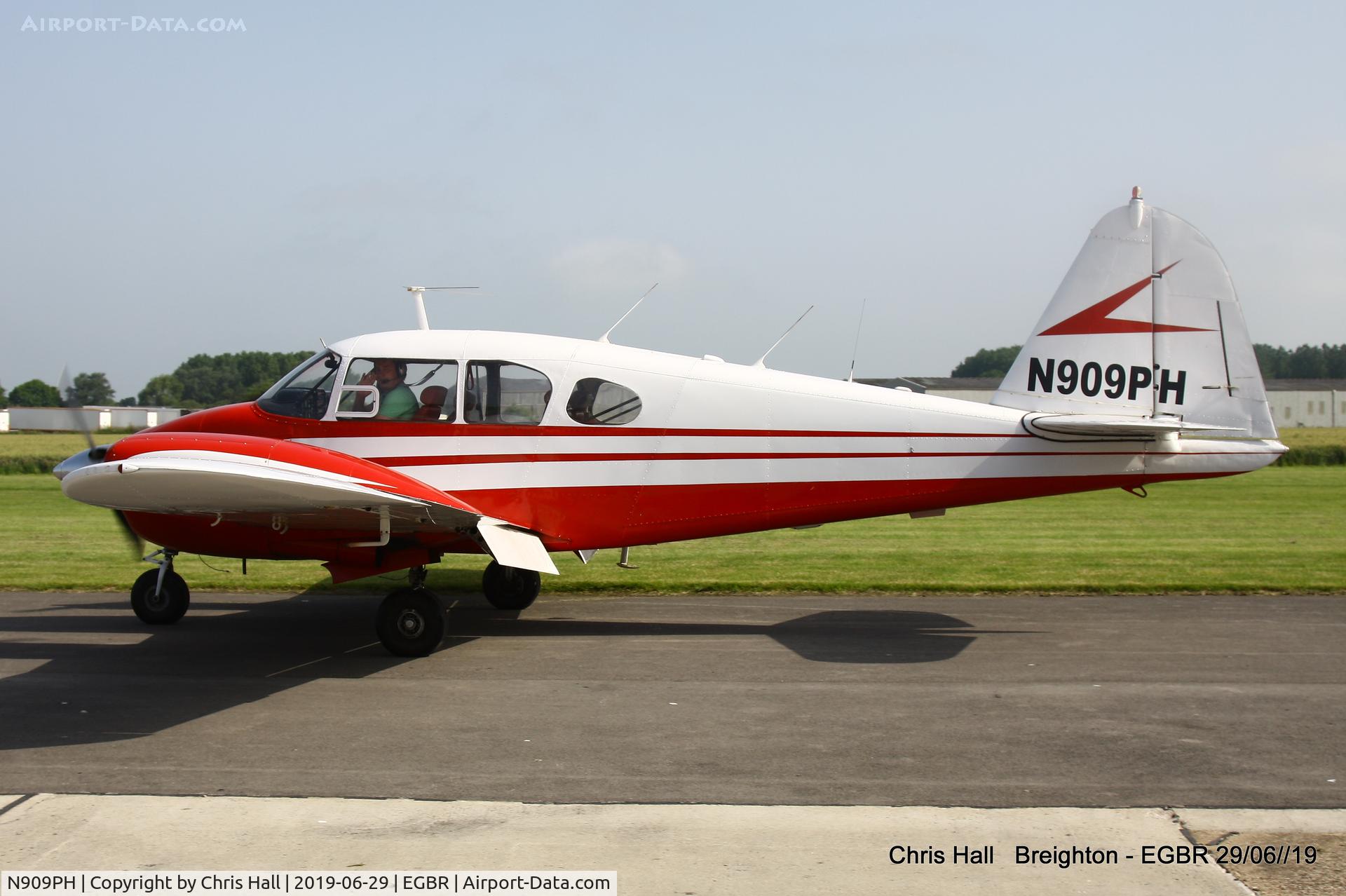 N909PH, Piper PA-23-160 Apache C/N 23-1800, Breighton