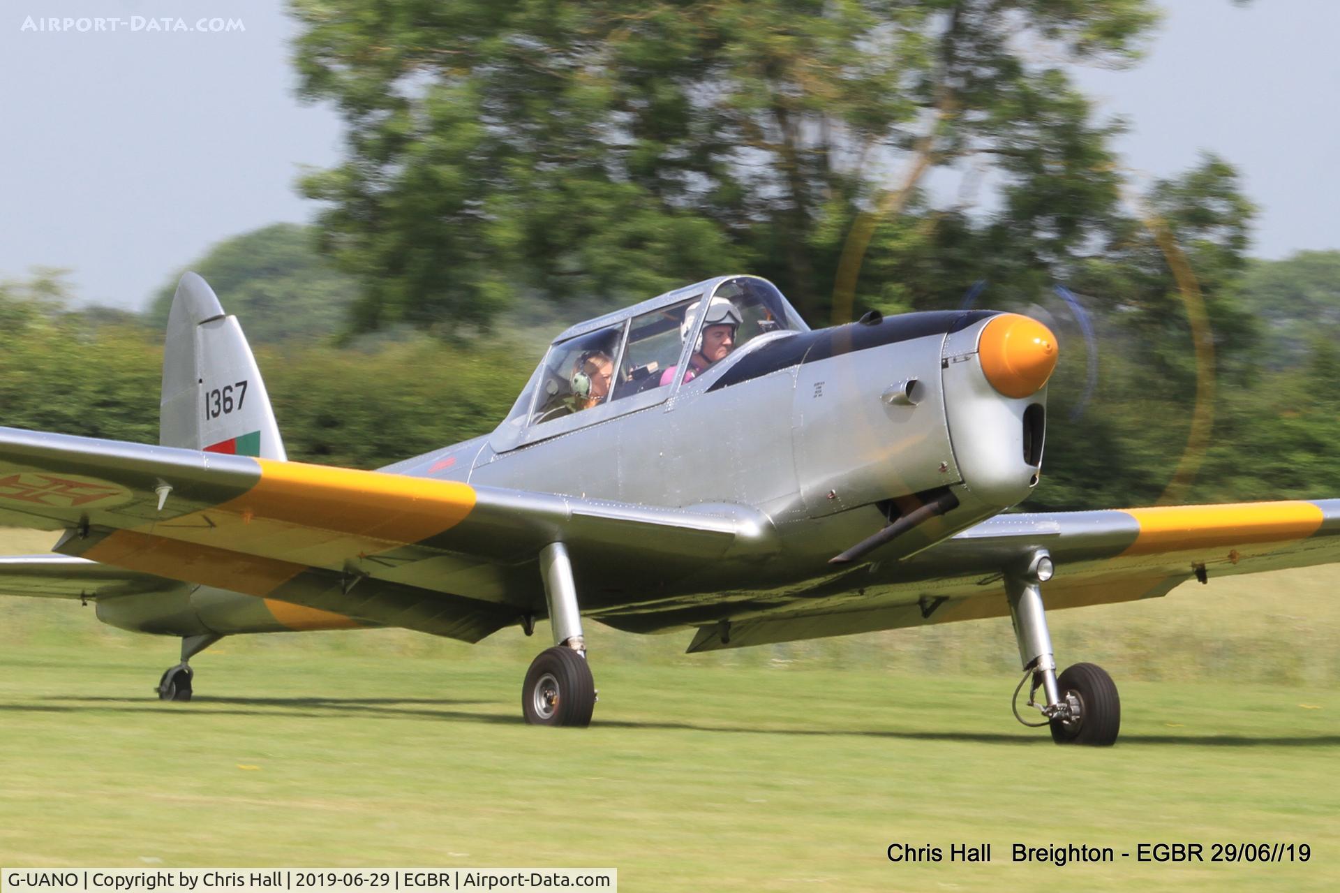 G-UANO, 1959 OGMA DHC-1 Chipmunk T.20 C/N OGMA-57, Breighton
