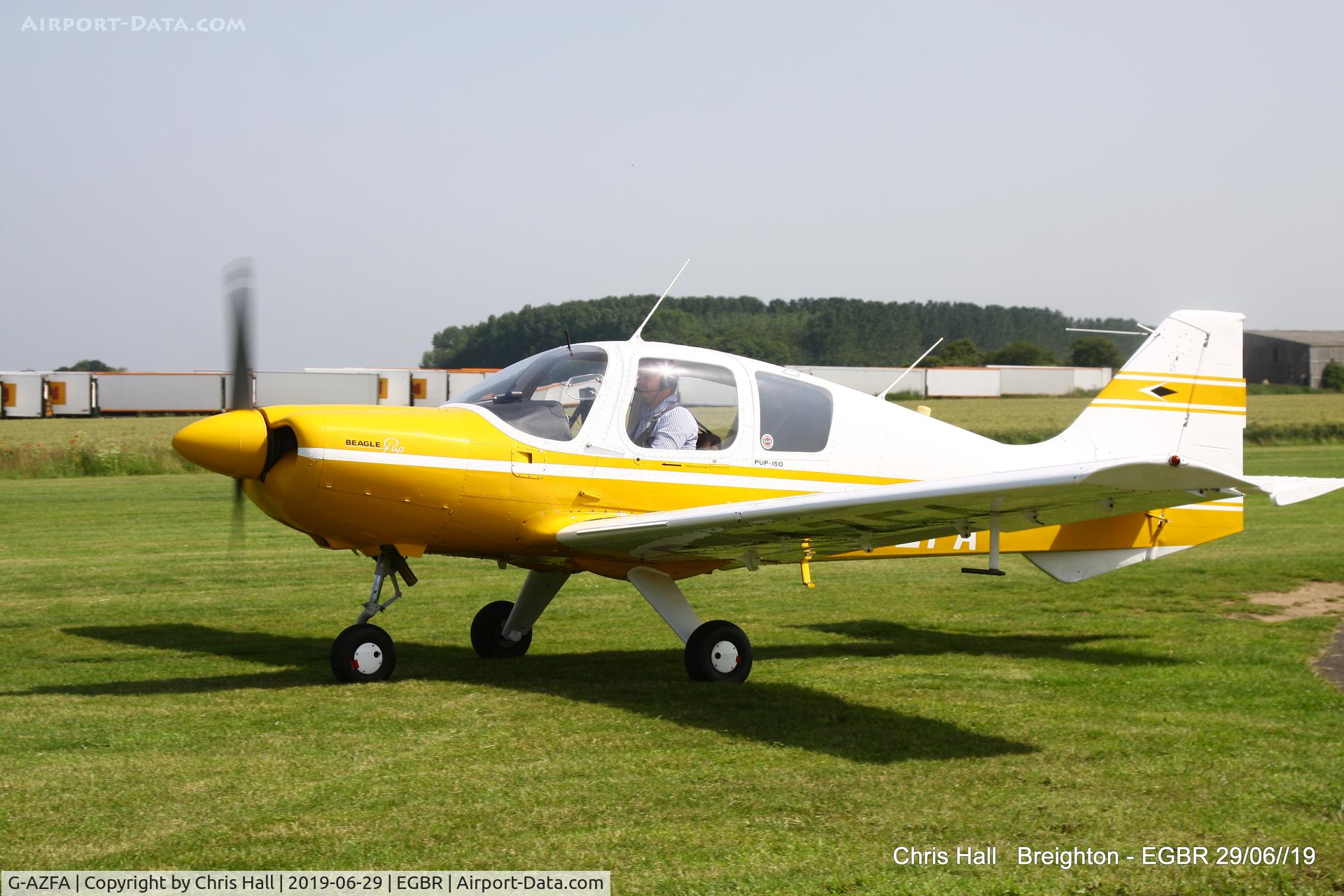 G-AZFA, 1969 Beagle B-121 Pup Series 2 (Pup 150) C/N B121-143, Breighton