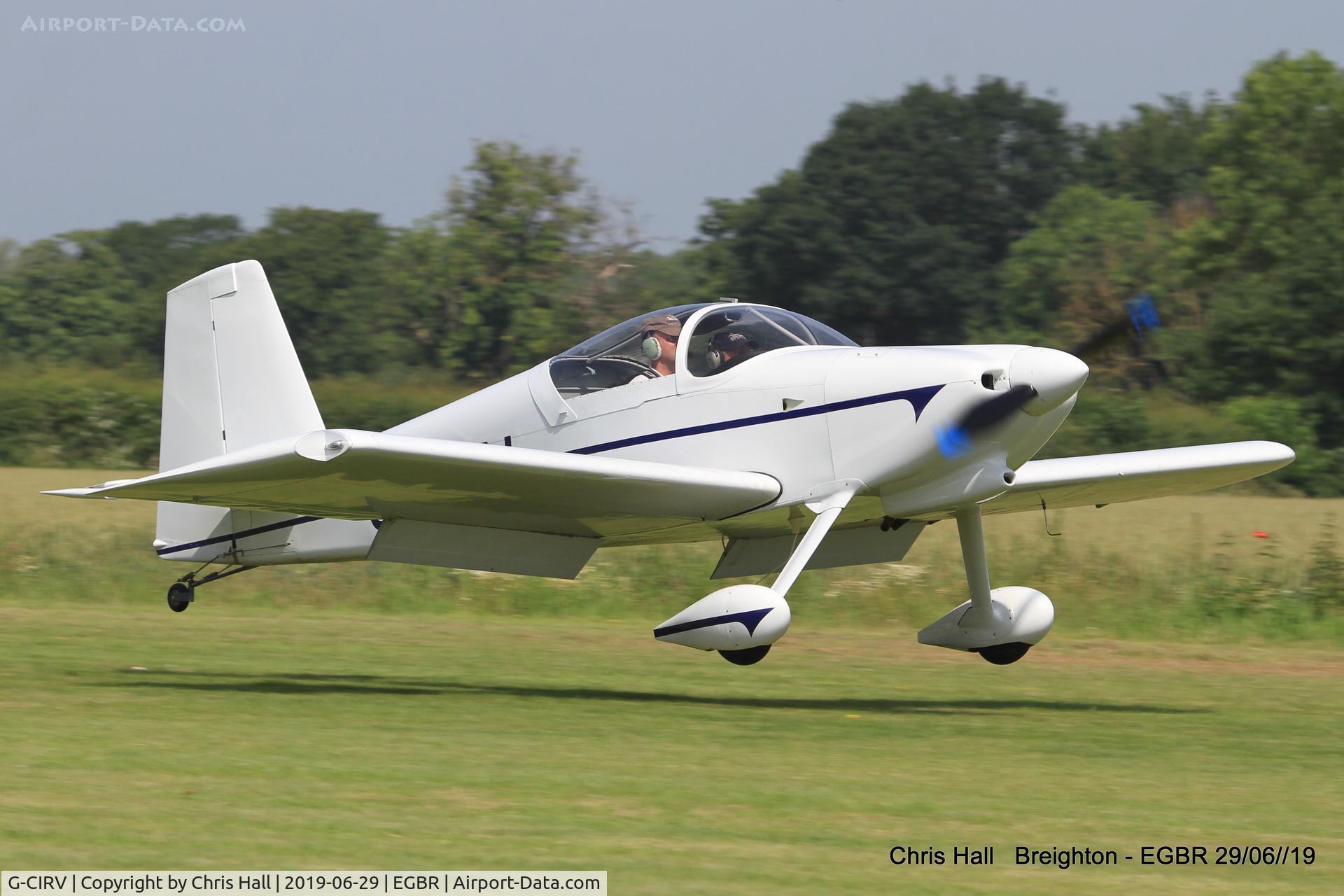G-CIRV, 2015 Vans RV-7 C/N LAA 323-15281, Breighton