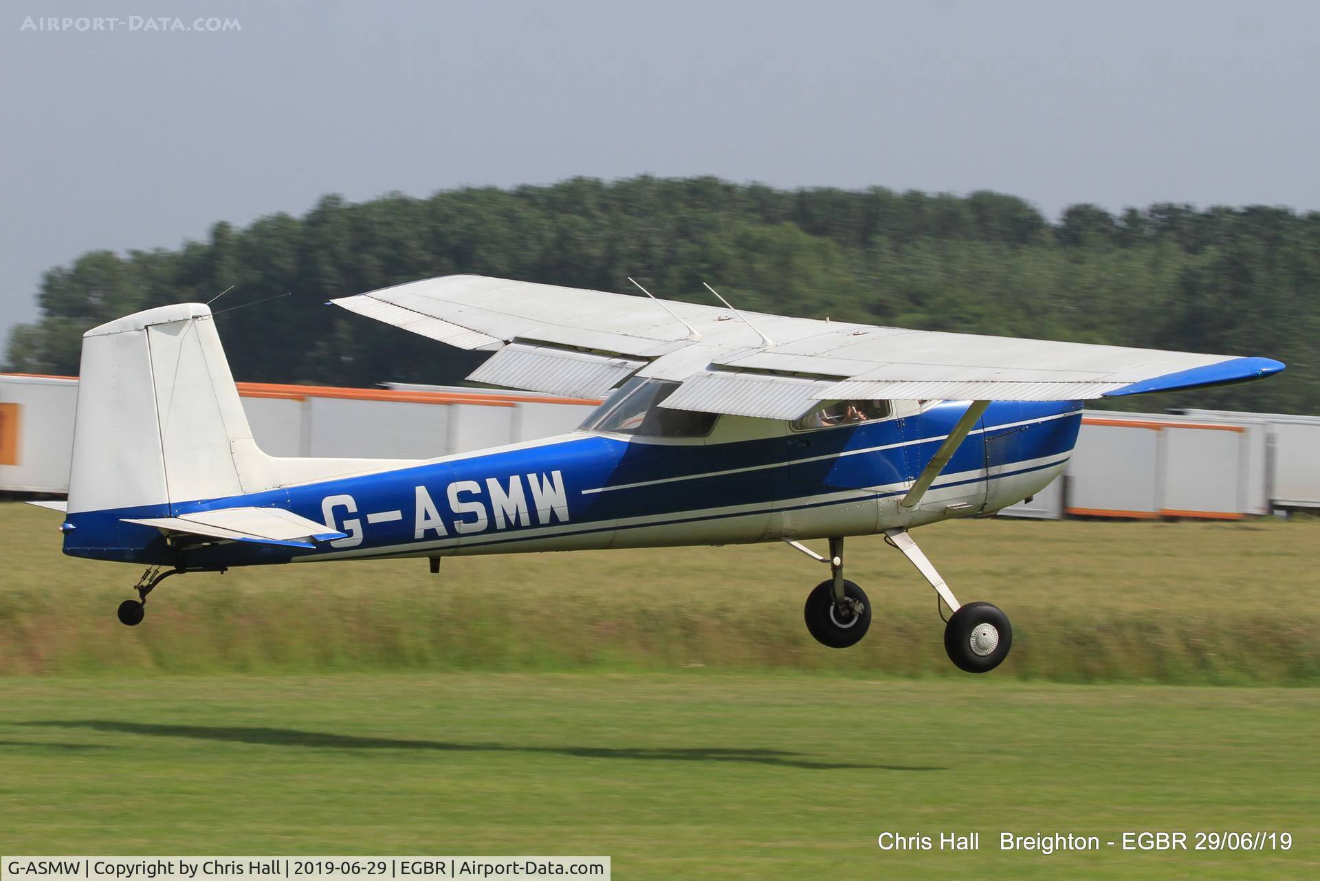 G-ASMW, 1963 Cessna 150D C/N 150-60247, Breighton