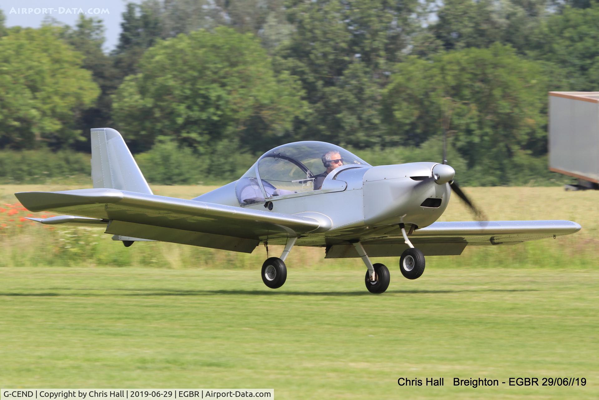 G-CEND, 2007 Cosmik EV-97 TeamEurostar UK C/N 2916, Breighton