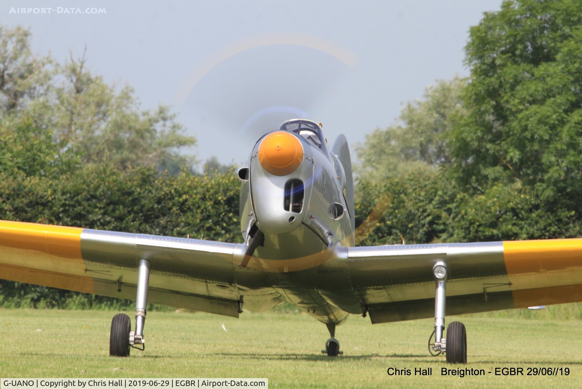 G-UANO, 1959 OGMA DHC-1 Chipmunk T.20 C/N OGMA-57, Breighton
