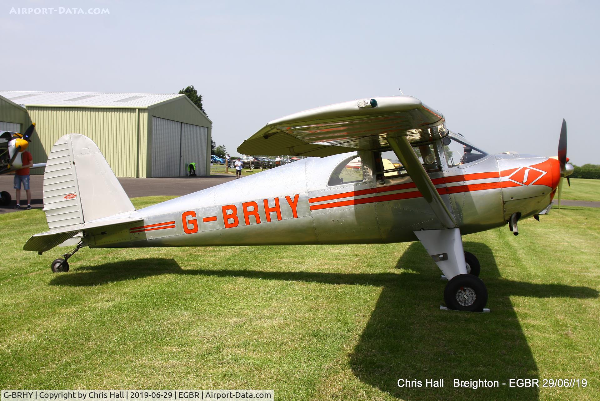 G-BRHY, 1947 Luscombe 8E Silvaire C/N 5138, Breighton