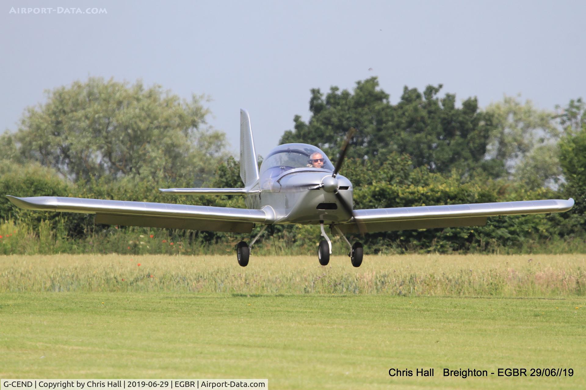 G-CEND, 2007 Cosmik EV-97 TeamEurostar UK C/N 2916, Breighton