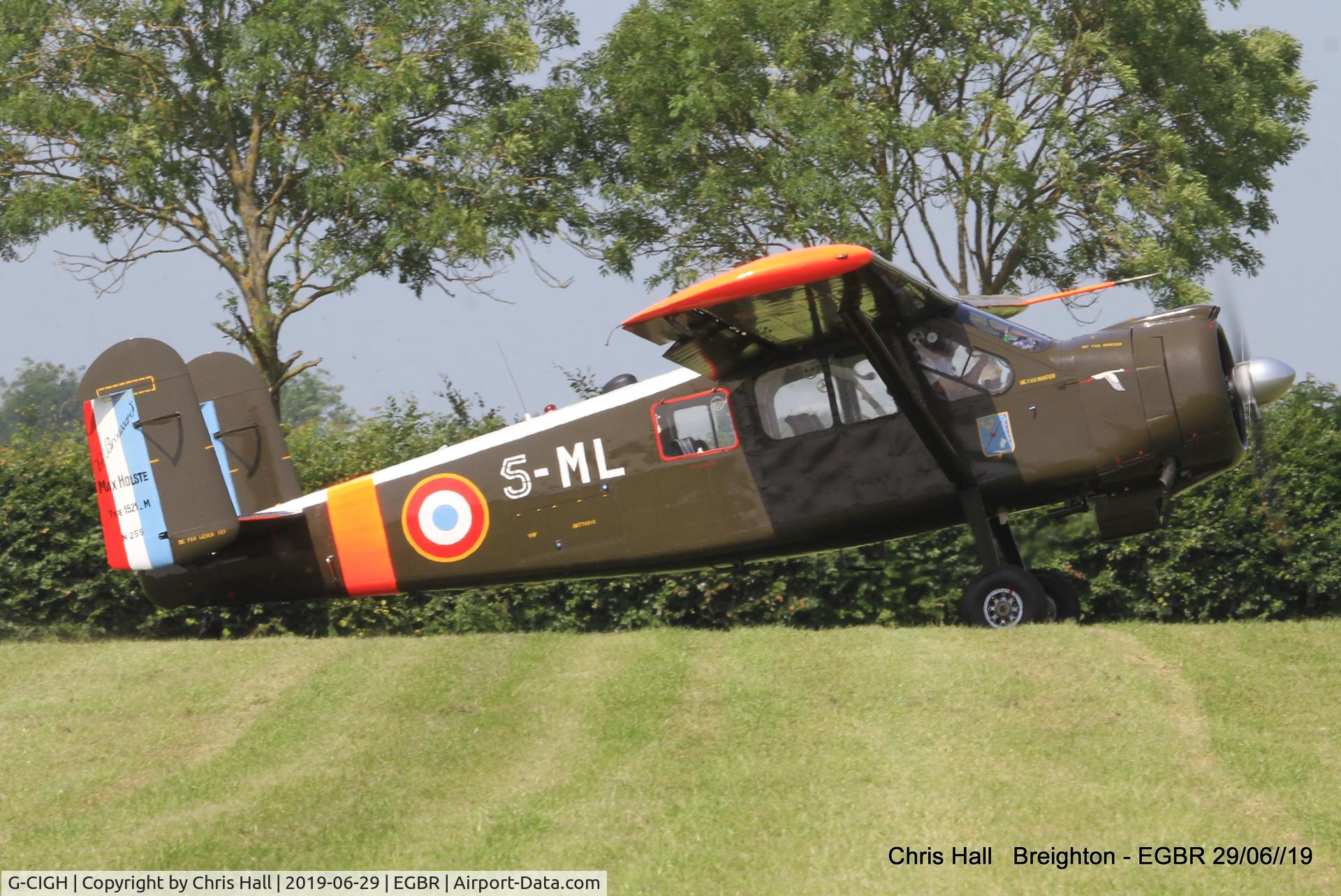 G-CIGH, 1960 Max Holste MH.1521M Broussard C/N 255, Breighton