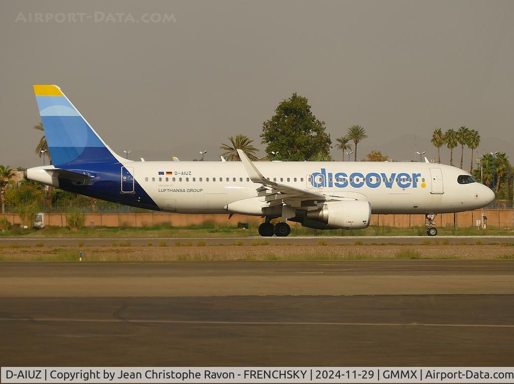 D-AIUZ, 2017 Airbus A320-214 C/N 7625, Frankfurt (FRA)	Marrakesh (RAK)	4Y202