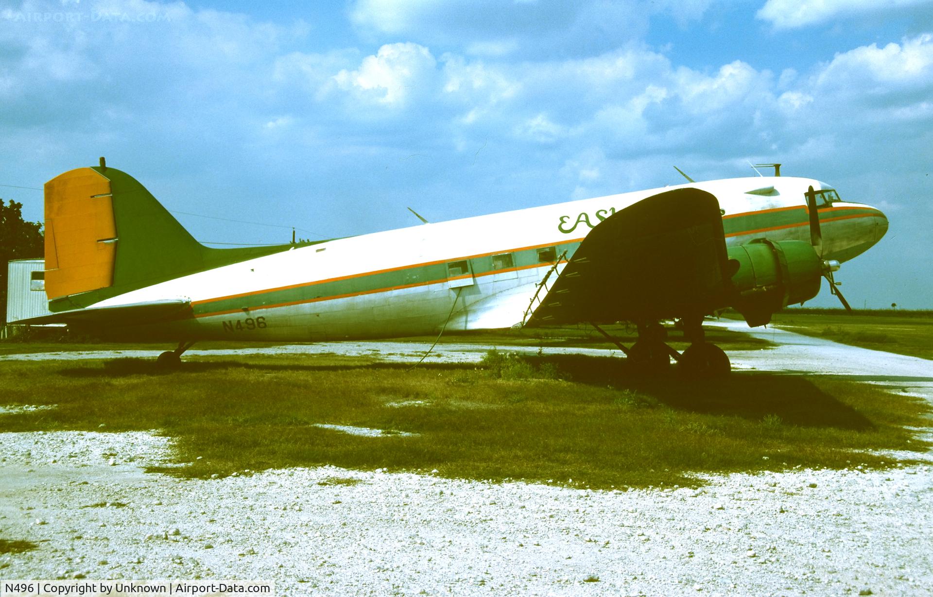 N496, 1940 Douglas DC-3A-269C C/N 2270, unknown