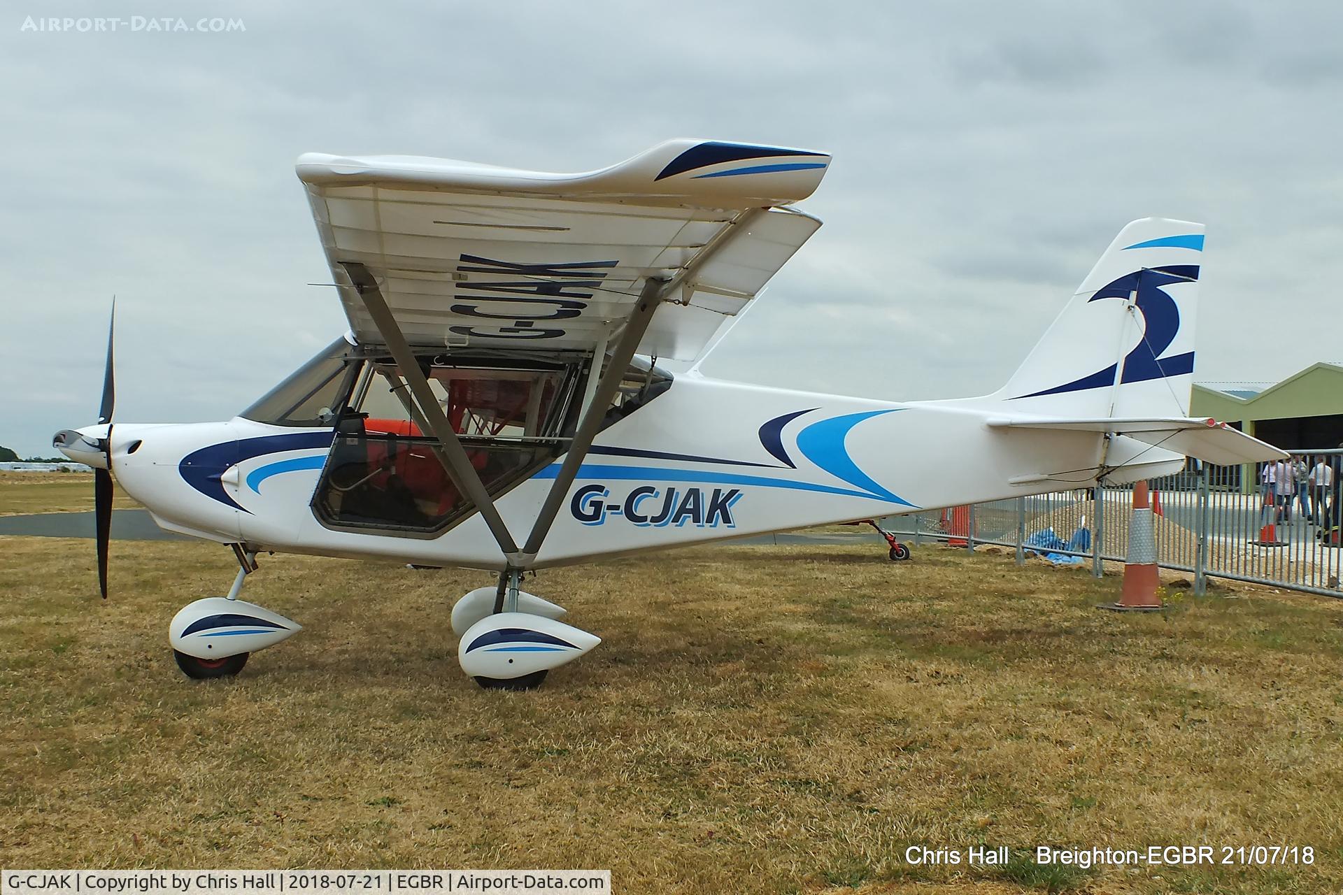 G-CJAK, 2016 Best Off Skyranger Nynja 912S(1) C/N BMAA/HB/674, Breighton