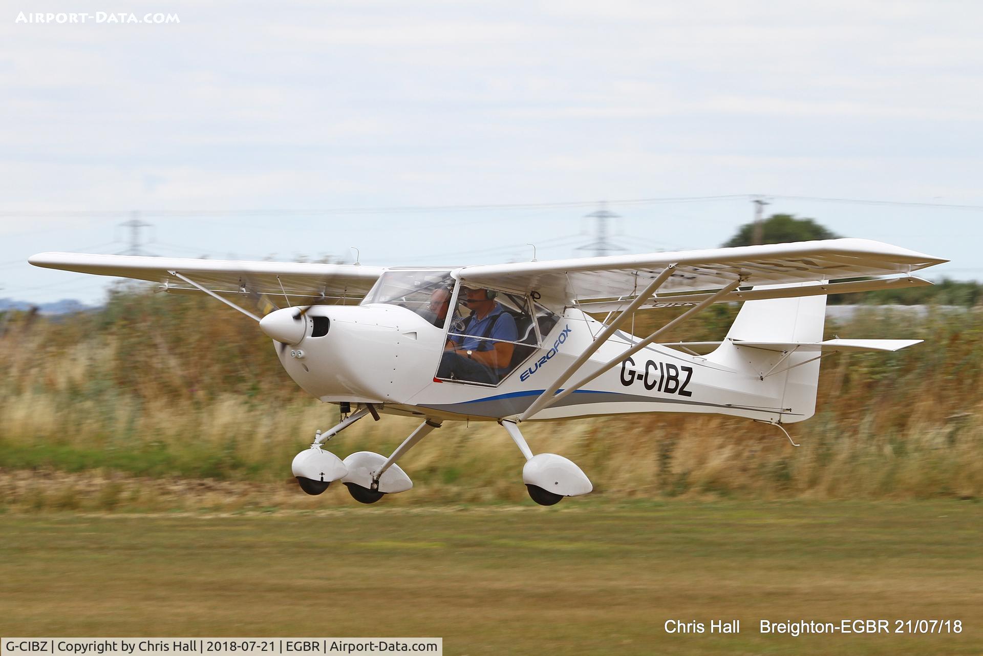 G-CIBZ, 2013 Eurofox 912S C/N BMAA/HB/642, Breighton