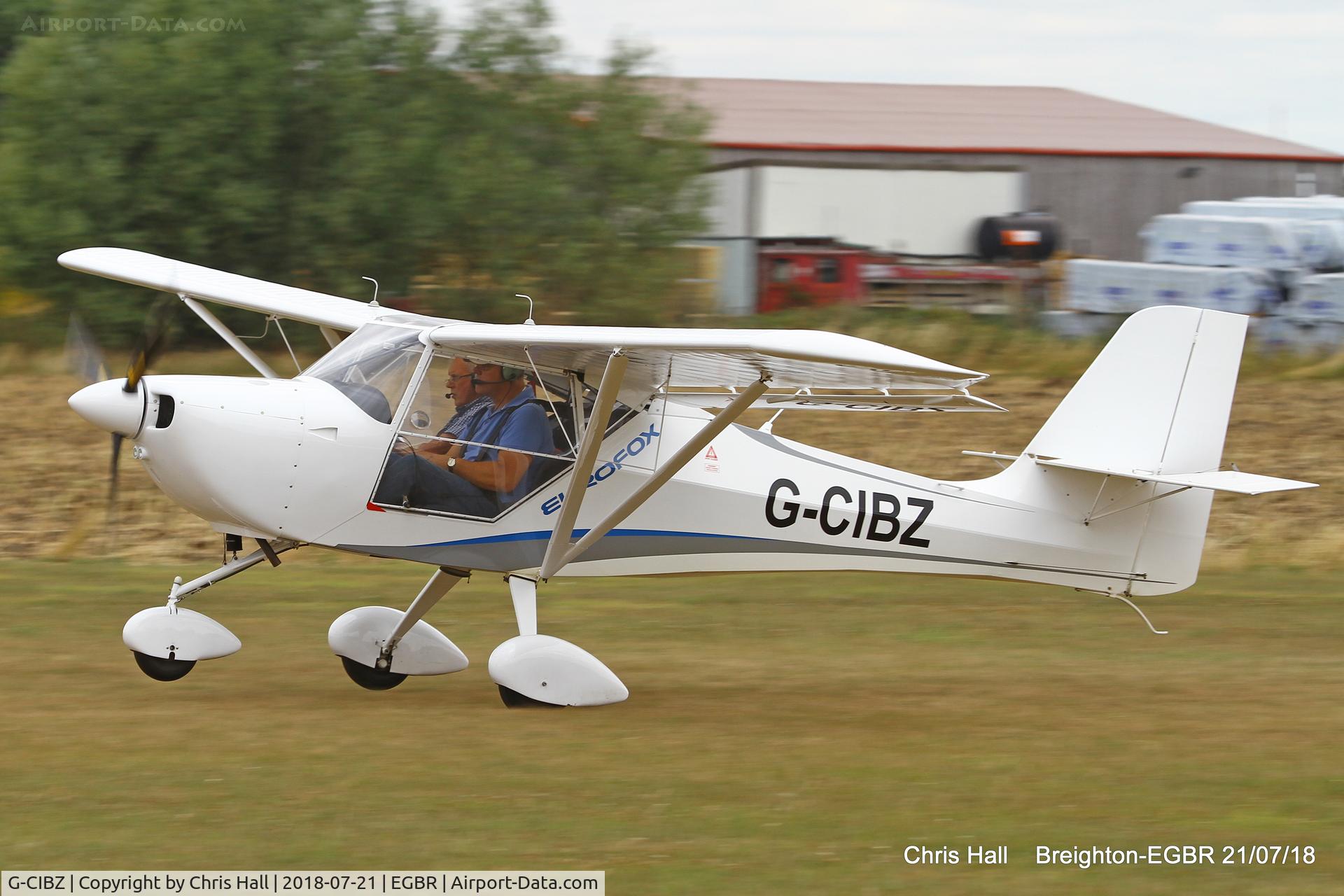G-CIBZ, 2013 Eurofox 912S C/N BMAA/HB/642, Breighton