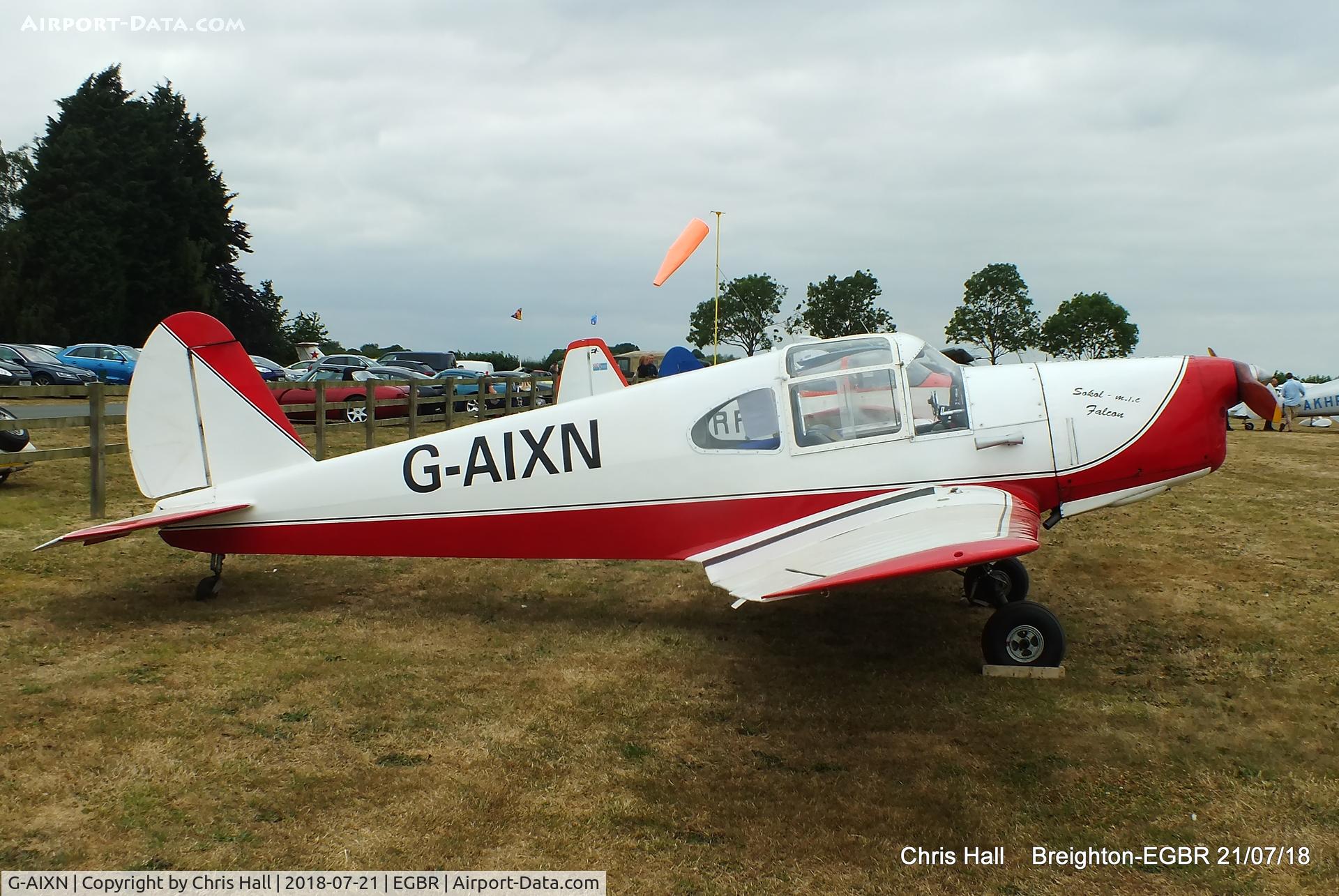 G-AIXN, 1947 Benes-Mraz M-1C Sokol C/N 112, Breighton