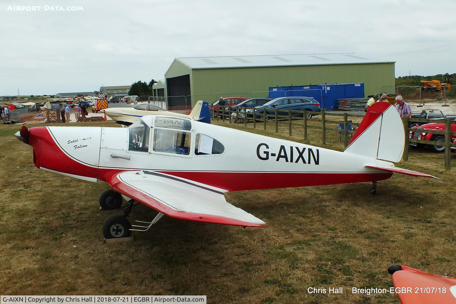 G-AIXN, 1947 Benes-Mraz M-1C Sokol C/N 112, Breighton