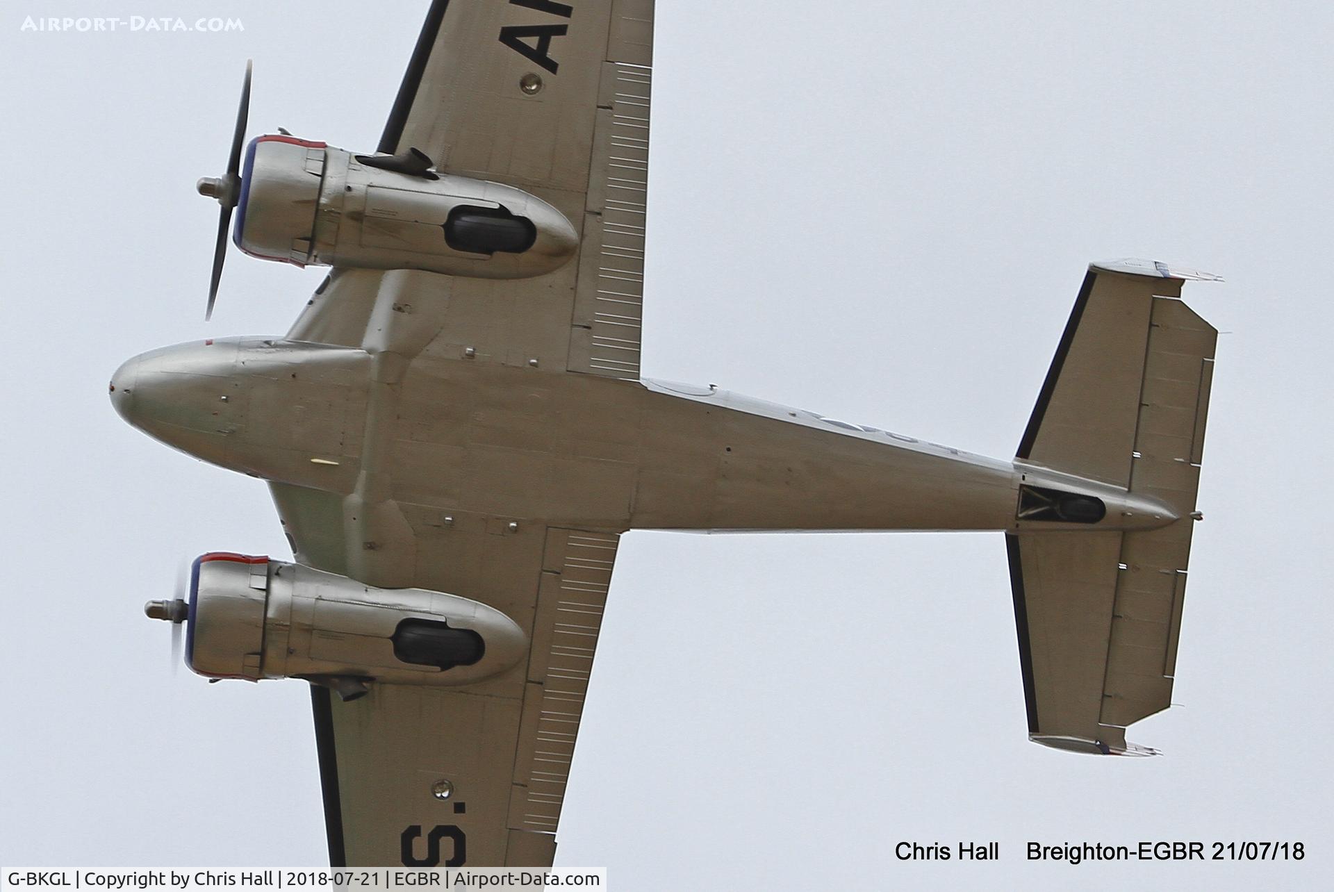 G-BKGL, 1952 Beech Expeditor 3TM C/N CA-164 (A-764), Breighton