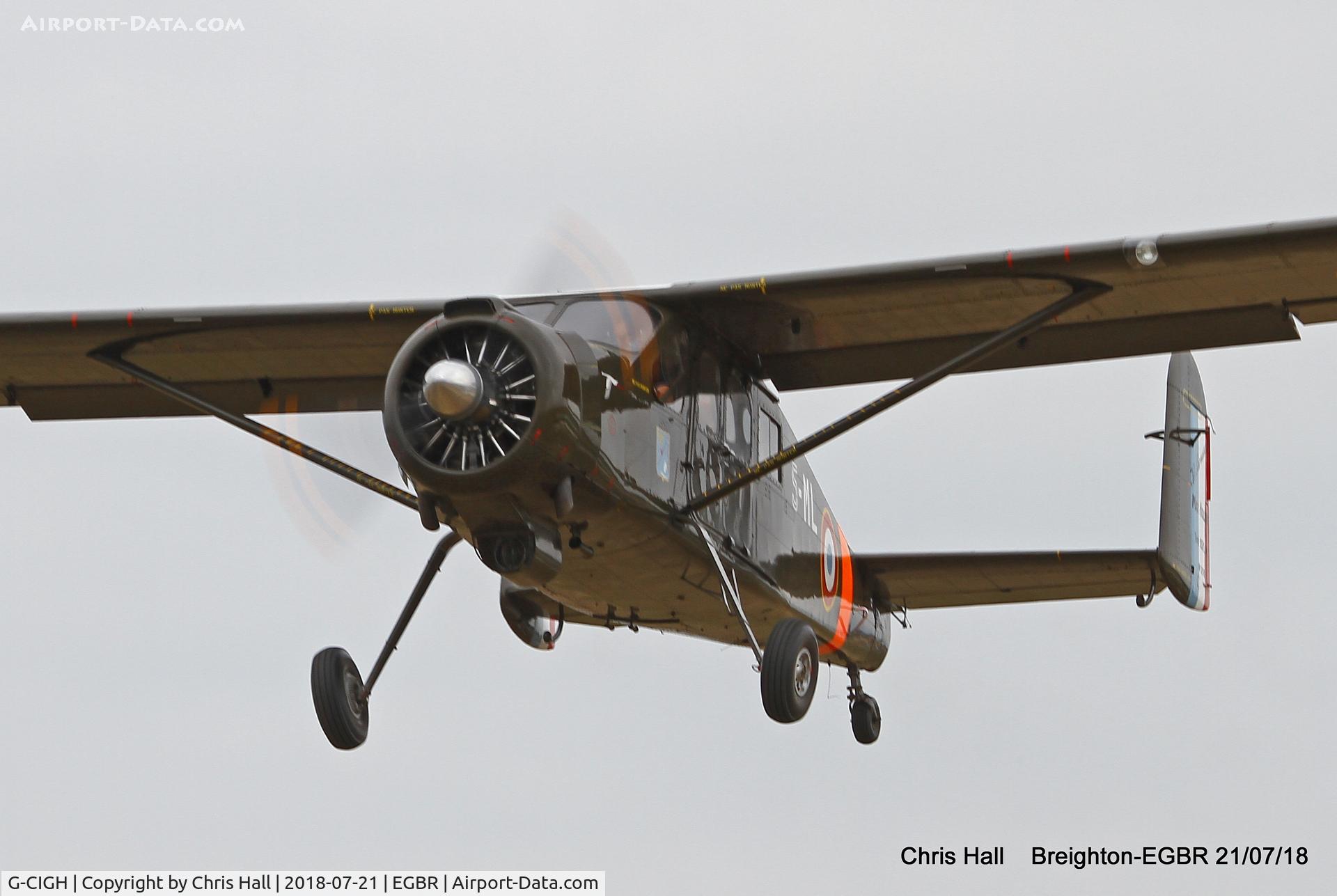 G-CIGH, 1960 Max Holste MH.1521M Broussard C/N 255, Breighton