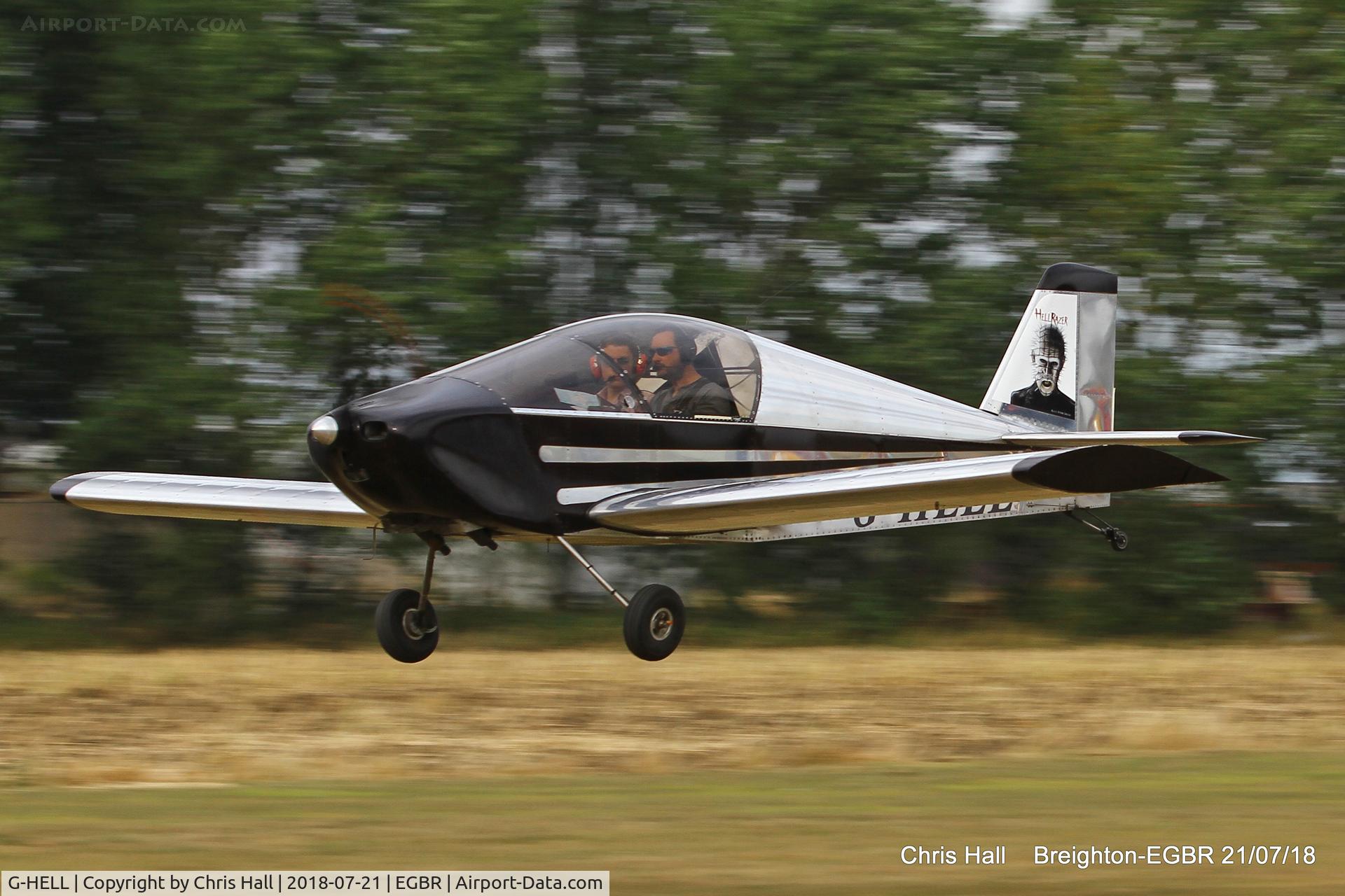 G-HELL, 2015 Sonex 3300 C/N LAA 337-15182, Breighton