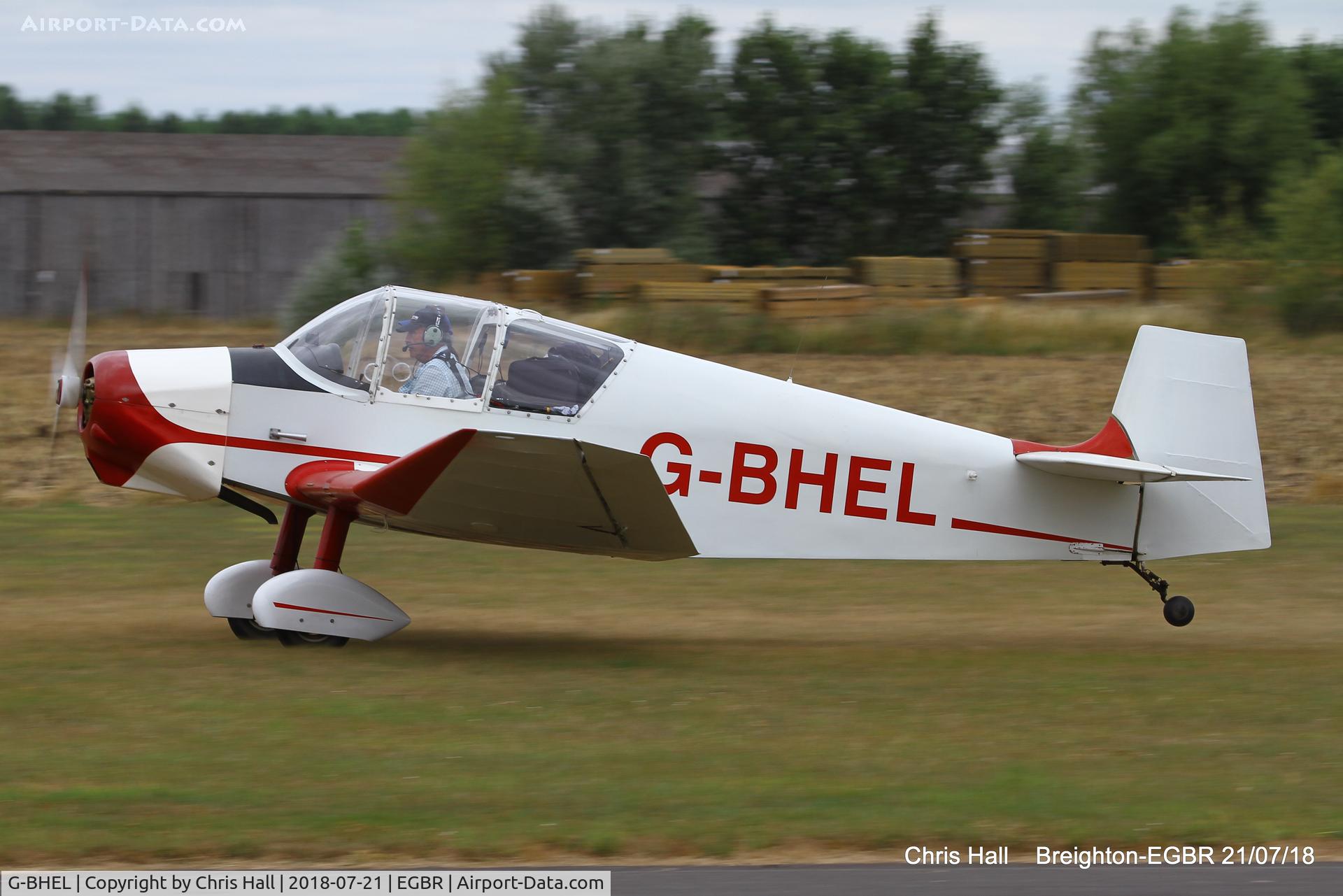 G-BHEL, 1957 SAN Jodel D-117 C/N 735, Breighton