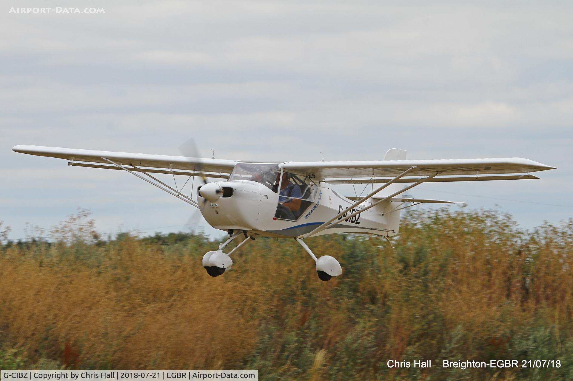 G-CIBZ, 2013 Eurofox 912S C/N BMAA/HB/642, Breighton