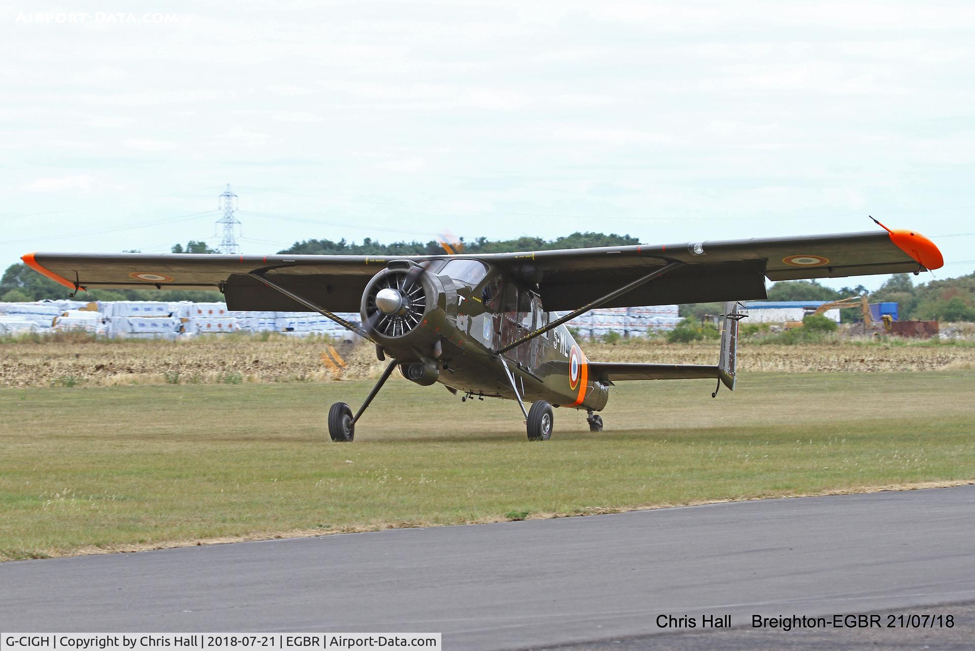 G-CIGH, 1960 Max Holste MH.1521M Broussard C/N 255, Breighton