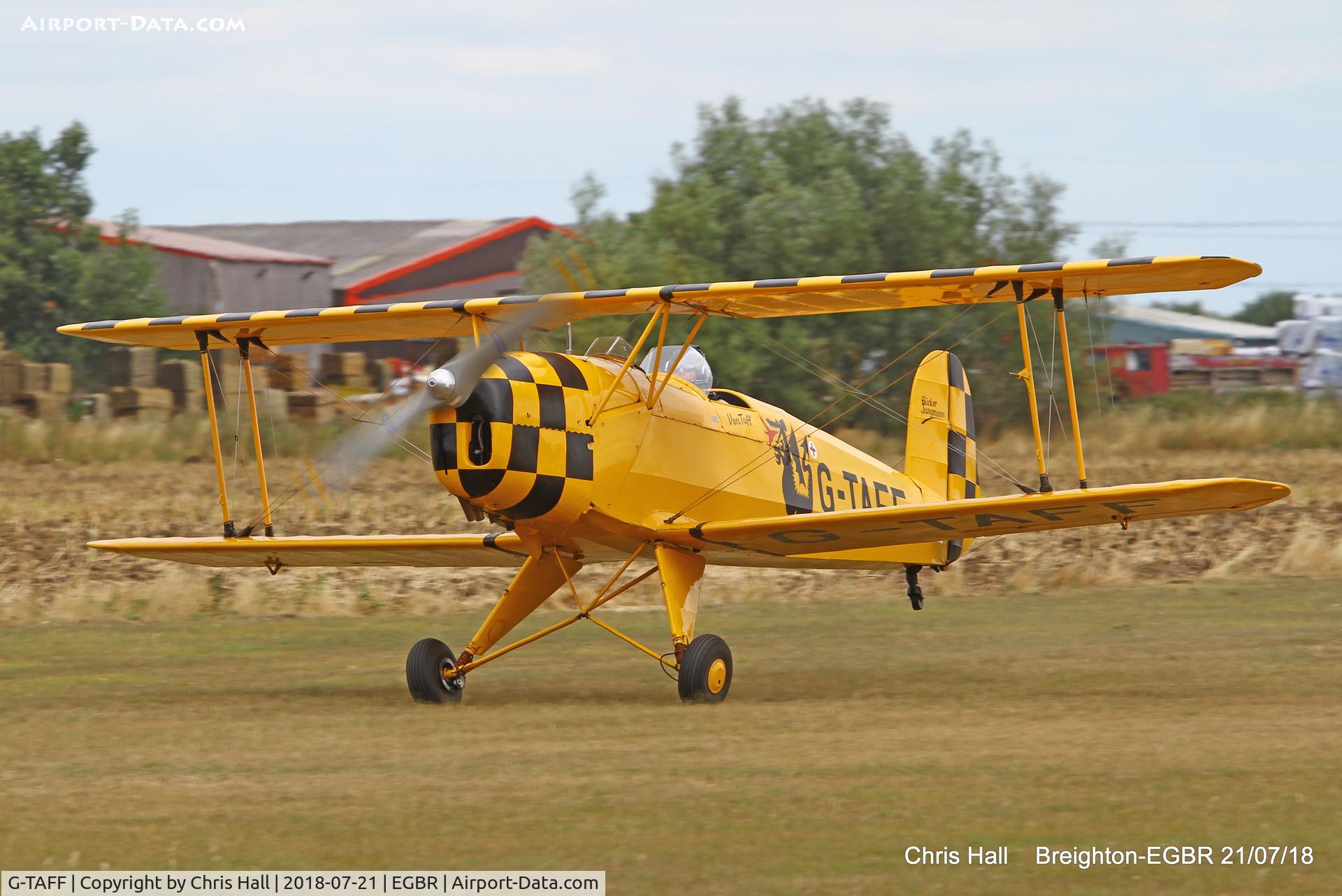 G-TAFF, 1957 CASA 1-131E Jungmann C/N 1129, Breighton