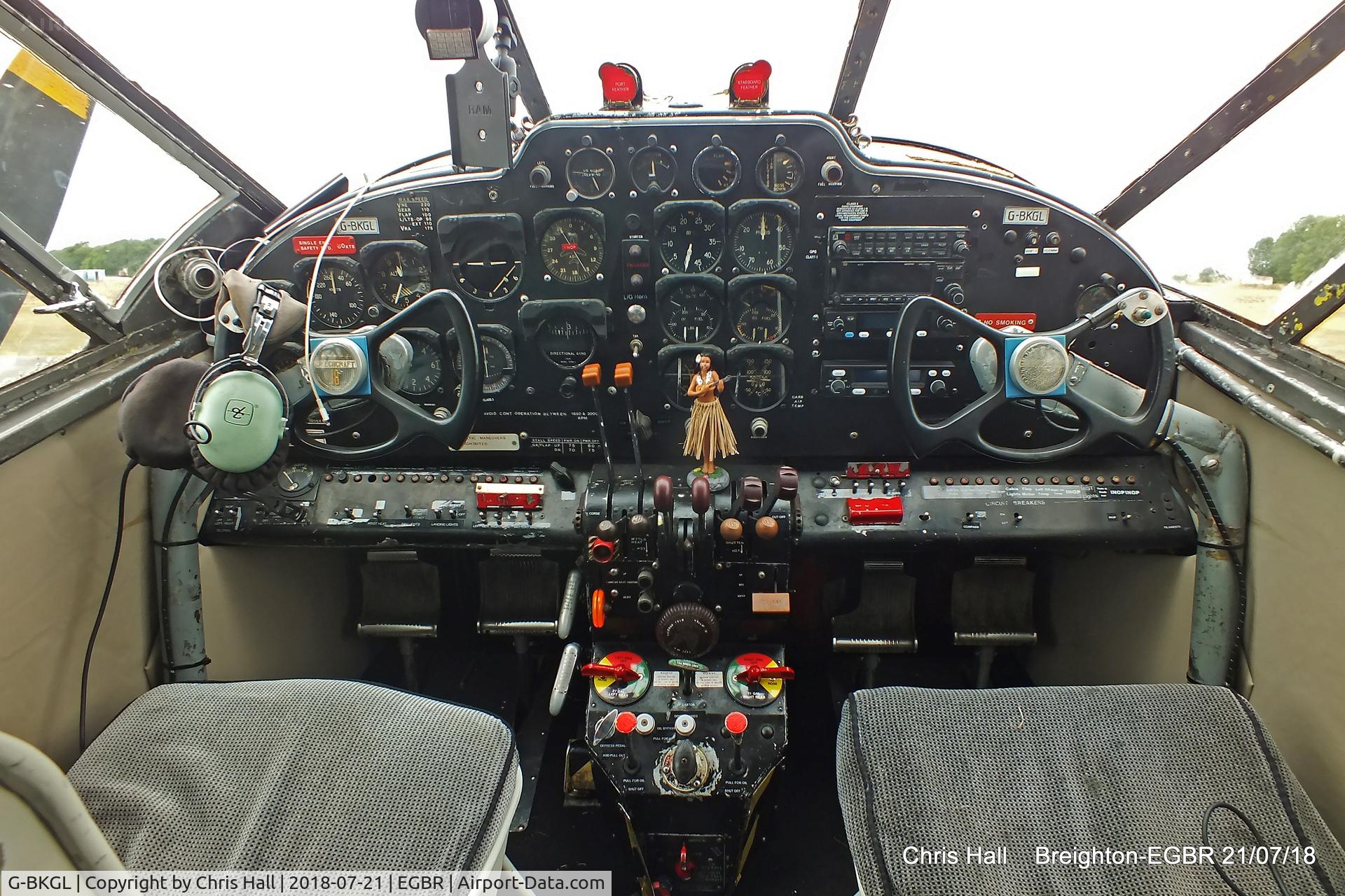 G-BKGL, 1952 Beech Expeditor 3TM C/N CA-164 (A-764), Breighton