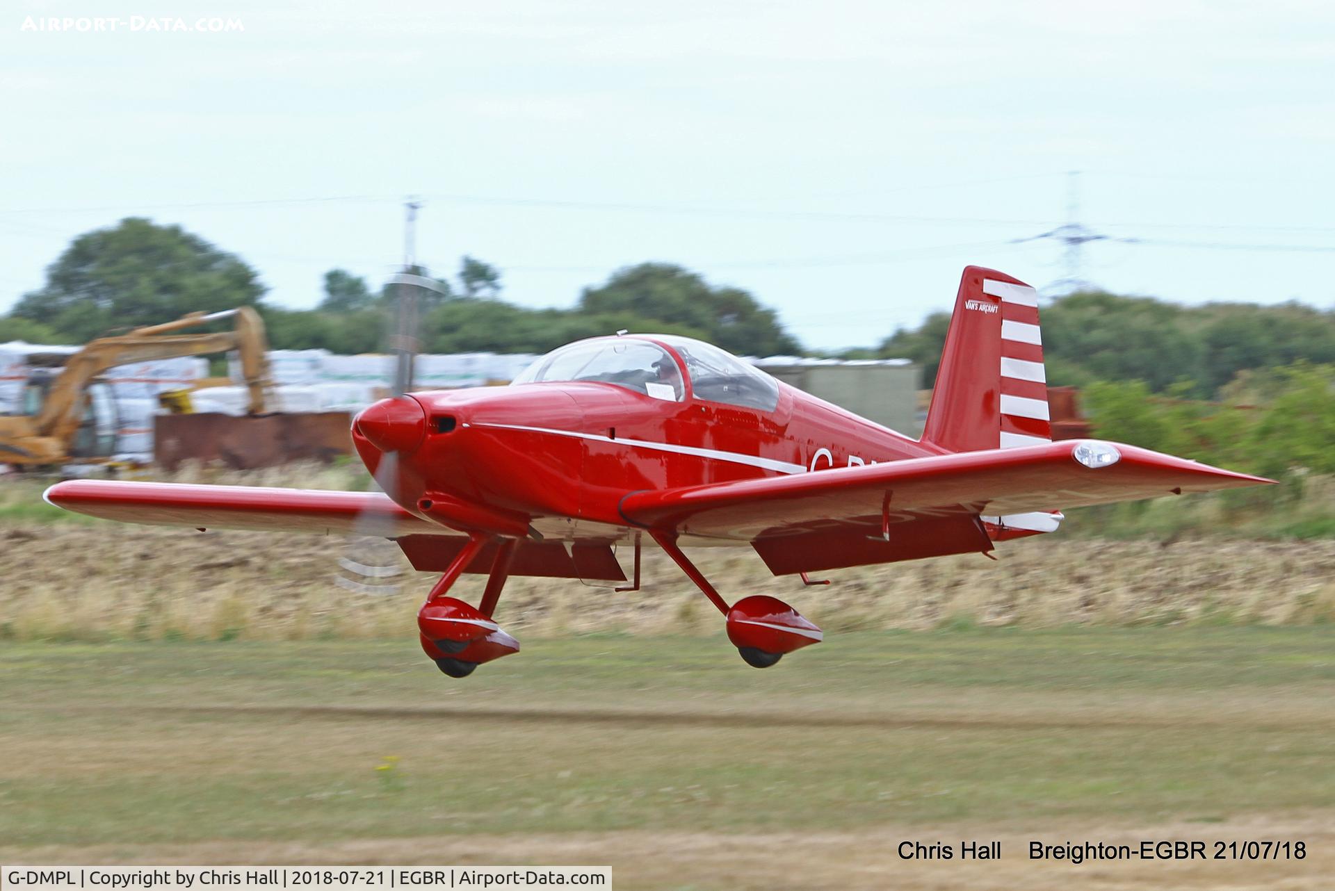 G-DMPL, 2014 Vans RV-7A C/N LAA 323-14995, Breighton