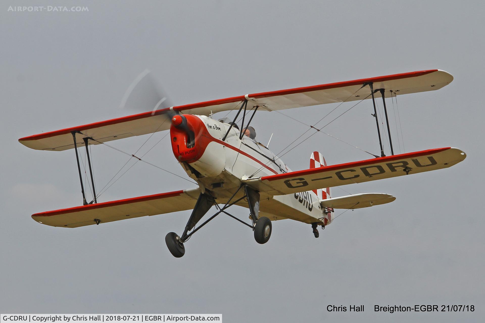 G-CDRU, 1946 CASA 1-131E Jungmann C/N 2321, Breighton