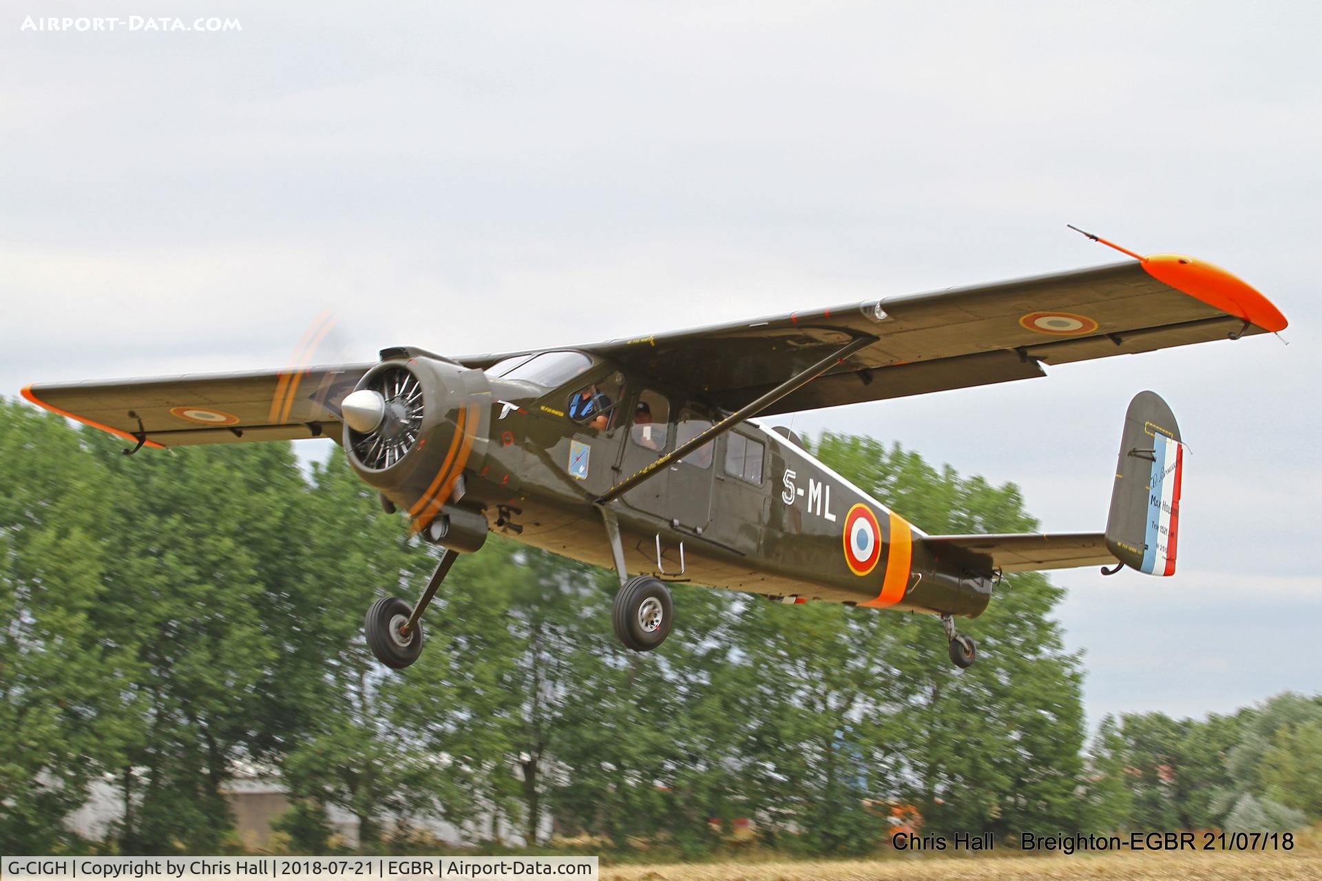 G-CIGH, 1960 Max Holste MH.1521M Broussard C/N 255, Breighton