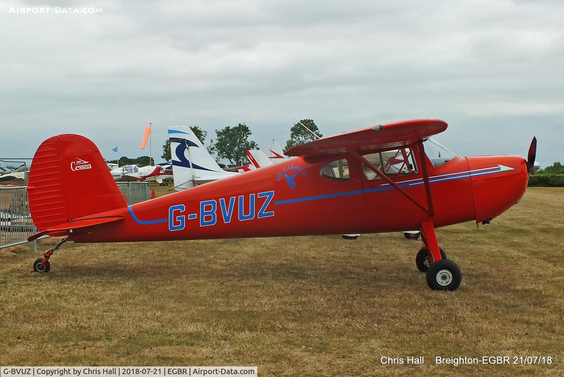 G-BVUZ, 1946 Cessna 120 C/N 11334, Breighton