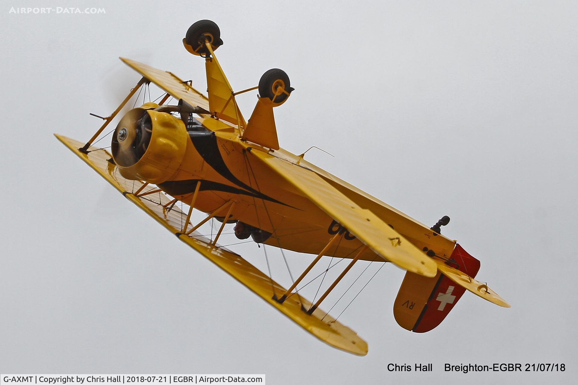 G-AXMT, 1938 Bucker Bu-133C Jungmeister C/N 46, Breighton