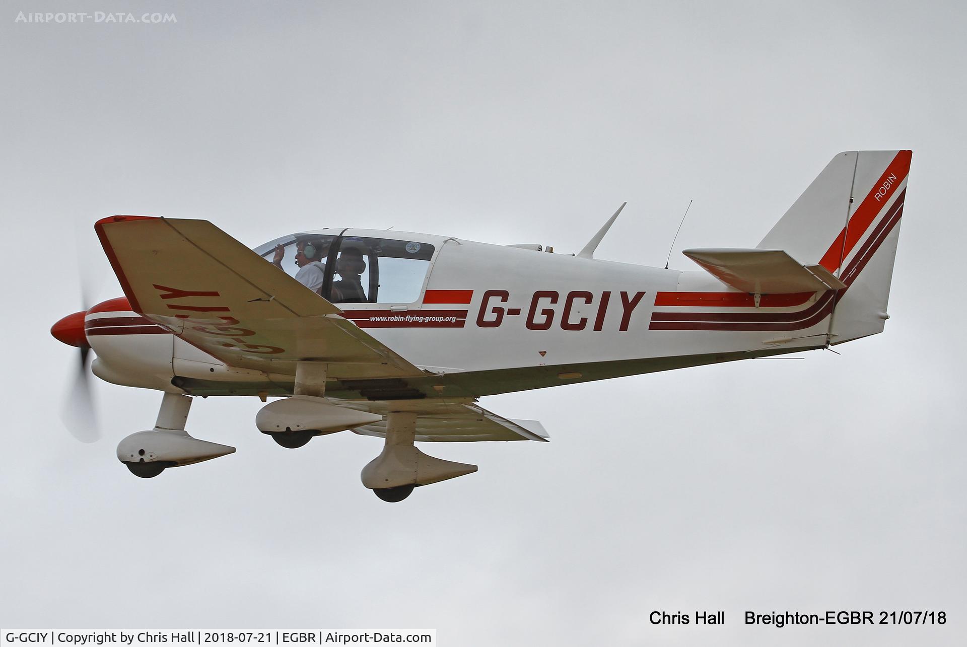 G-GCIY, 1980 Robin DR-400-140B Major C/N 1488, Breighton