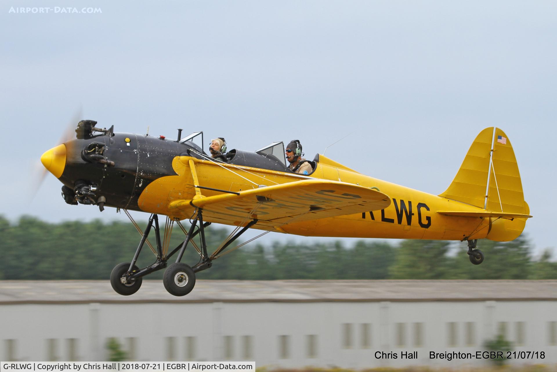 G-RLWG, 1942 Ryan PT-22 Recruit (ST3KR) C/N 1716, Breighton