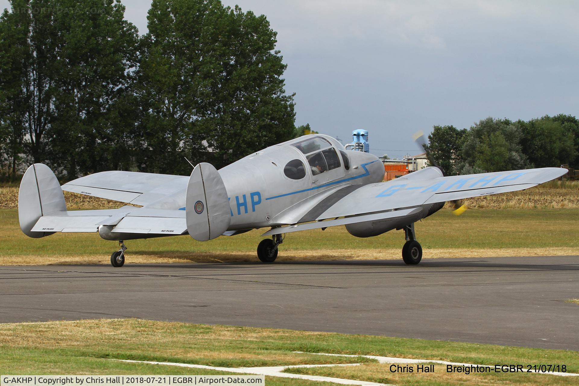 G-AKHP, 1947 Miles M65 Gemini 1A C/N 6519, Breighton