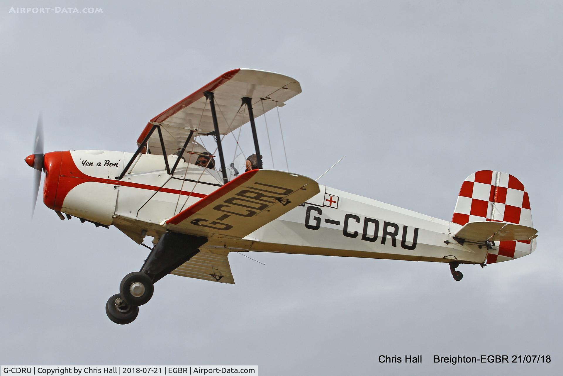 G-CDRU, 1946 CASA 1-131E Jungmann C/N 2321, Breighton