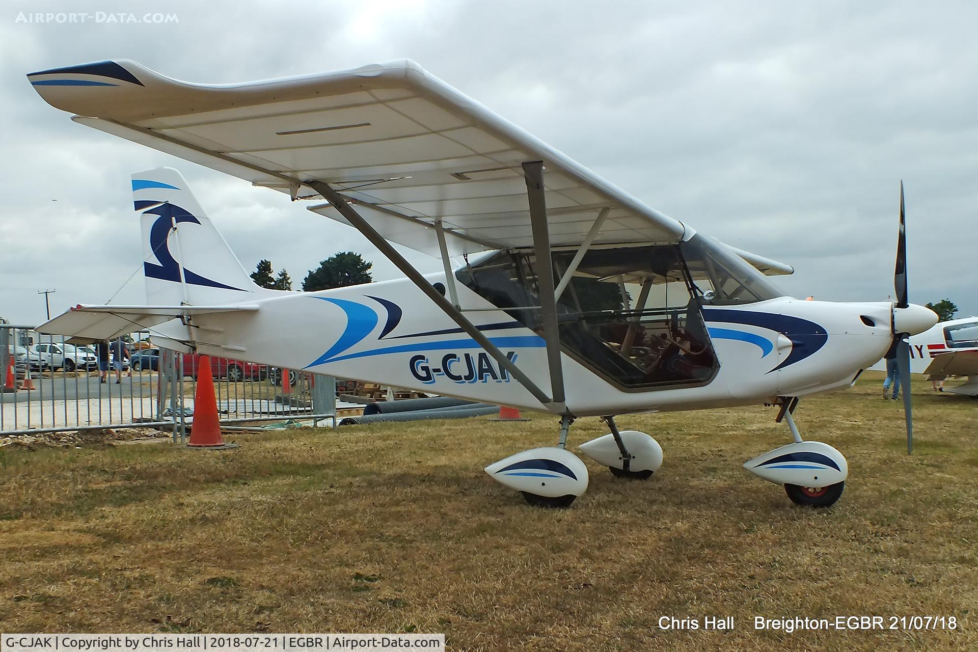 G-CJAK, 2016 Best Off Skyranger Nynja 912S(1) C/N BMAA/HB/674, Breighton