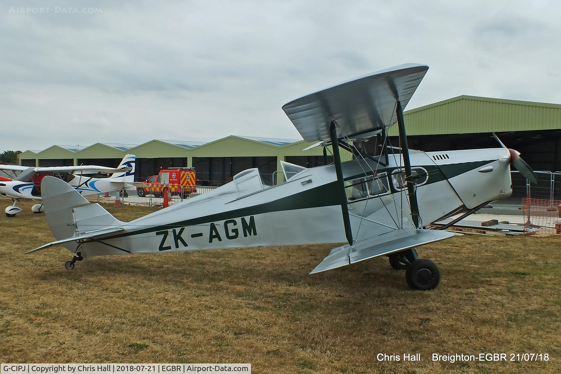 G-CIPJ, 1938 De Havilland DH.83 Fox Moth C/N TS2810, Breighton