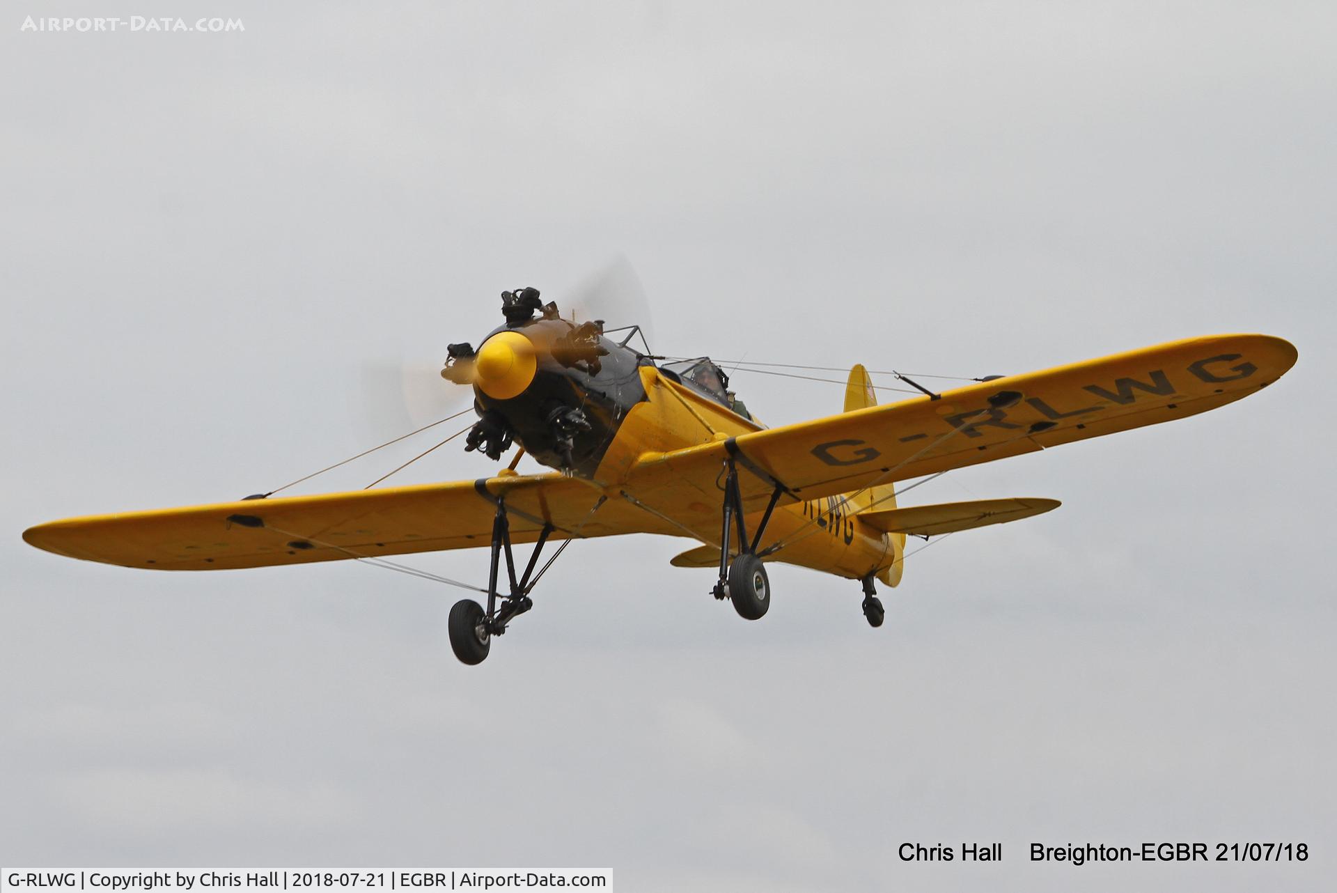 G-RLWG, 1942 Ryan PT-22 Recruit (ST3KR) C/N 1716, Breighton