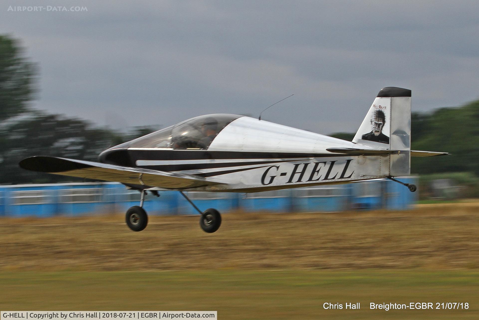 G-HELL, 2015 Sonex 3300 C/N LAA 337-15182, Breighton