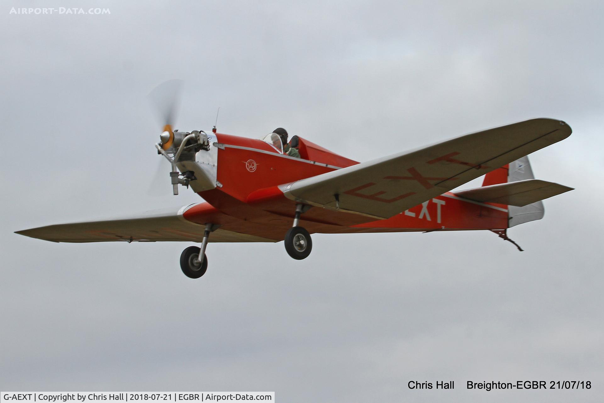 G-AEXT, 1937 Dart Kitten II C/N 123, Breighton