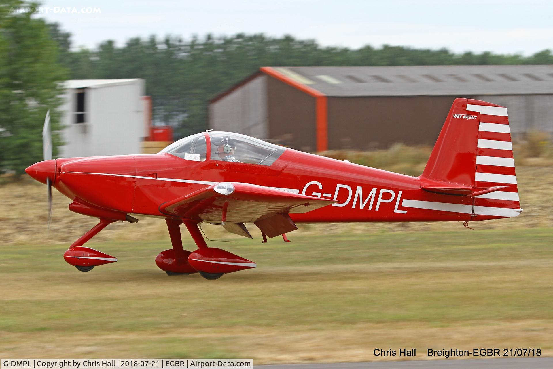 G-DMPL, 2014 Vans RV-7A C/N LAA 323-14995, Breighton