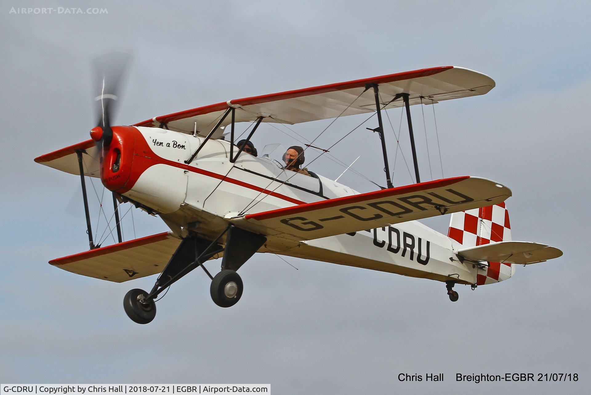 G-CDRU, 1946 CASA 1-131E Jungmann C/N 2321, Breighton