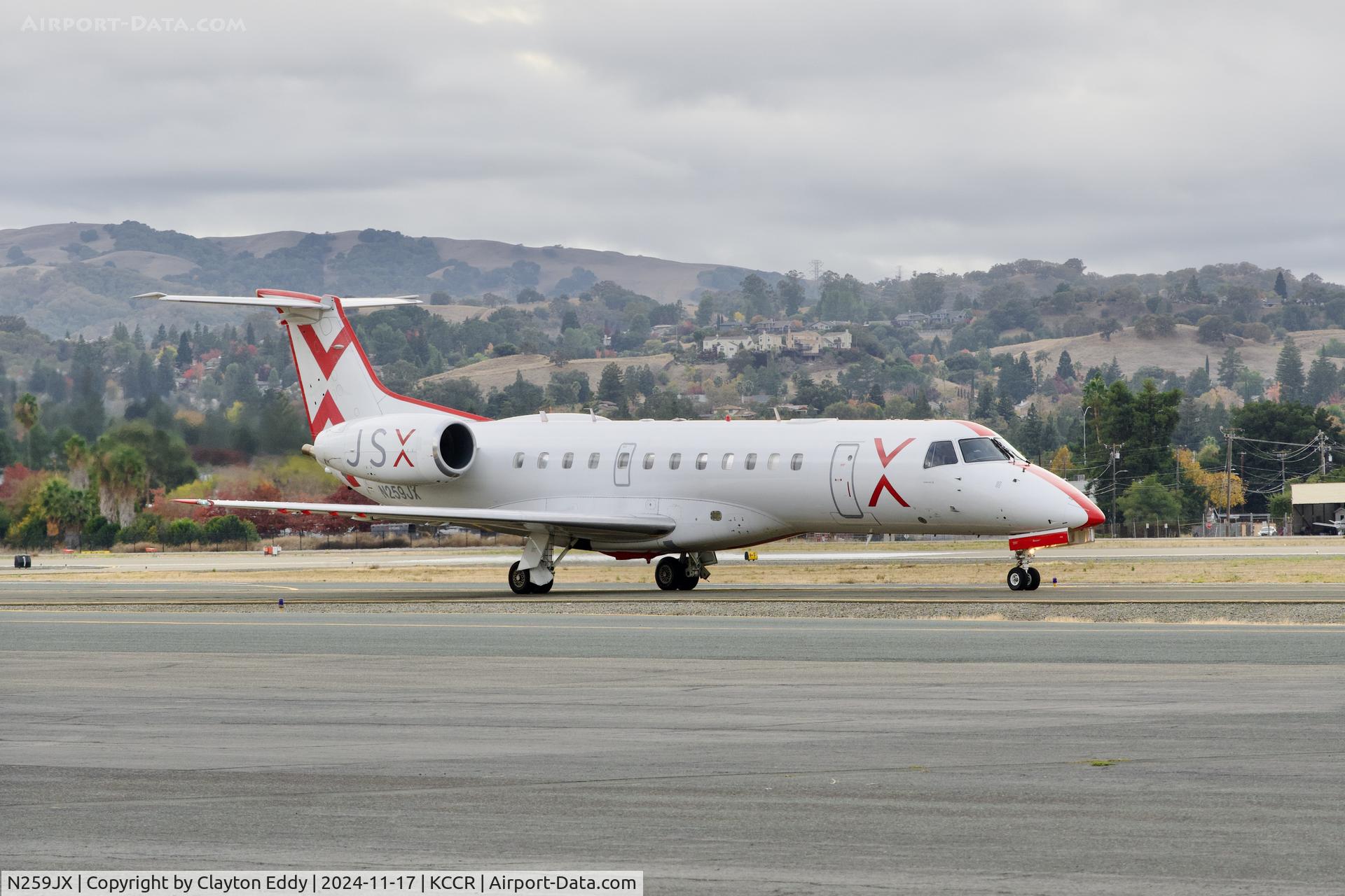 N259JX, 2001 Embraer ERJ-135LR (EMB-135LR) C/N 145402, Buchanan Field Concord Airport 2024.