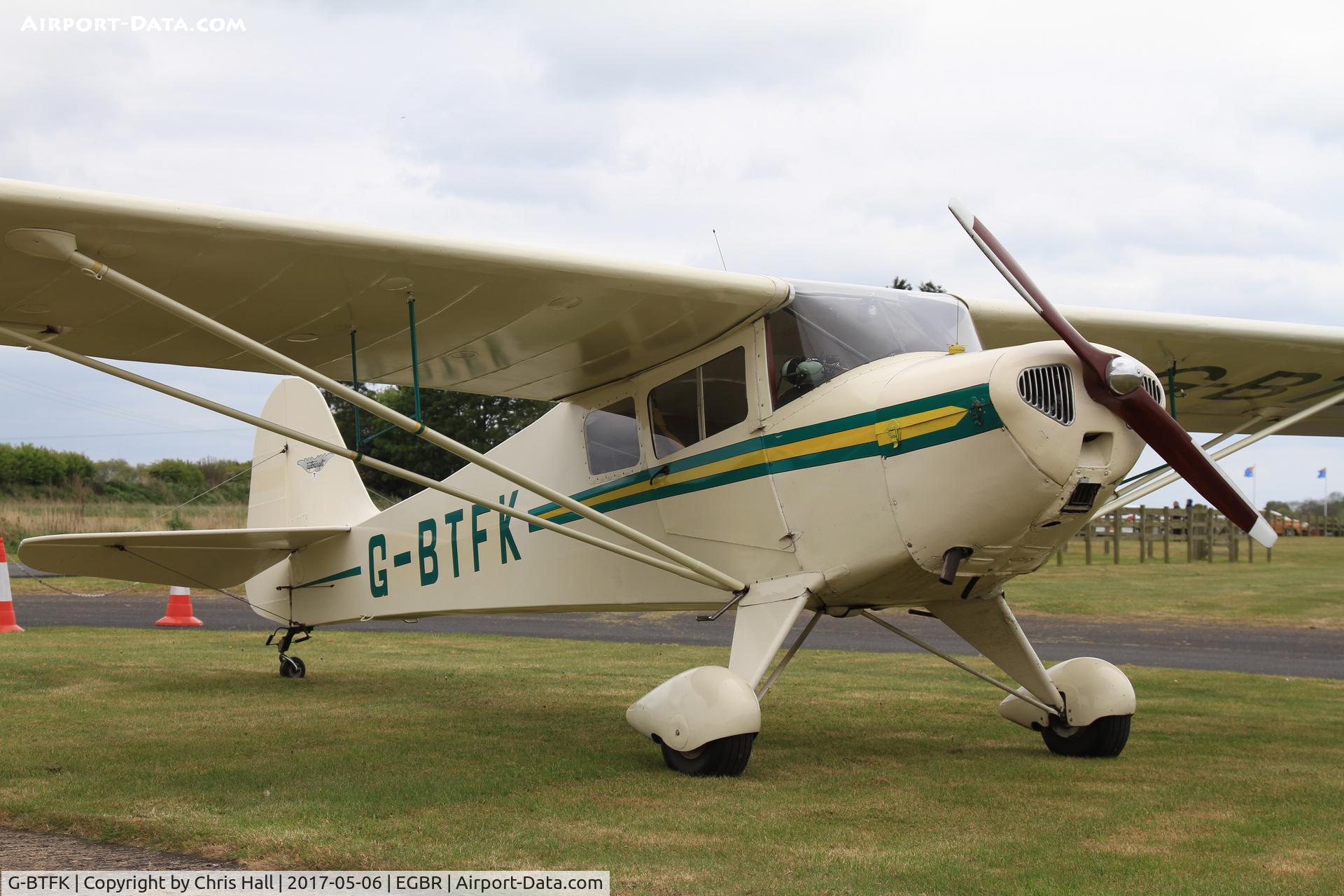 G-BTFK, 1947 Taylorcraft BC-12D Twosome C/N 10540, Breighton